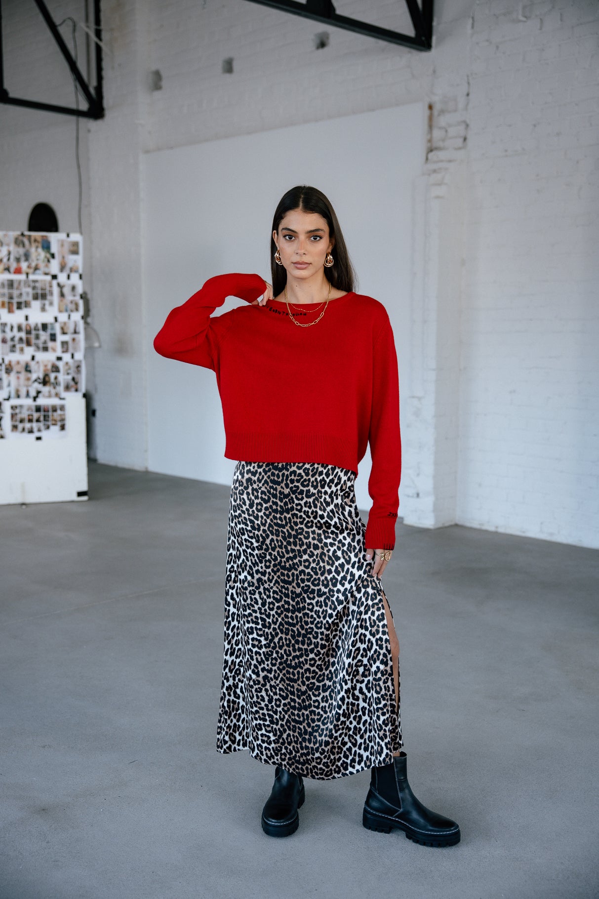 Long skirt Woman Justelle leo original | Freeman T. Porter
