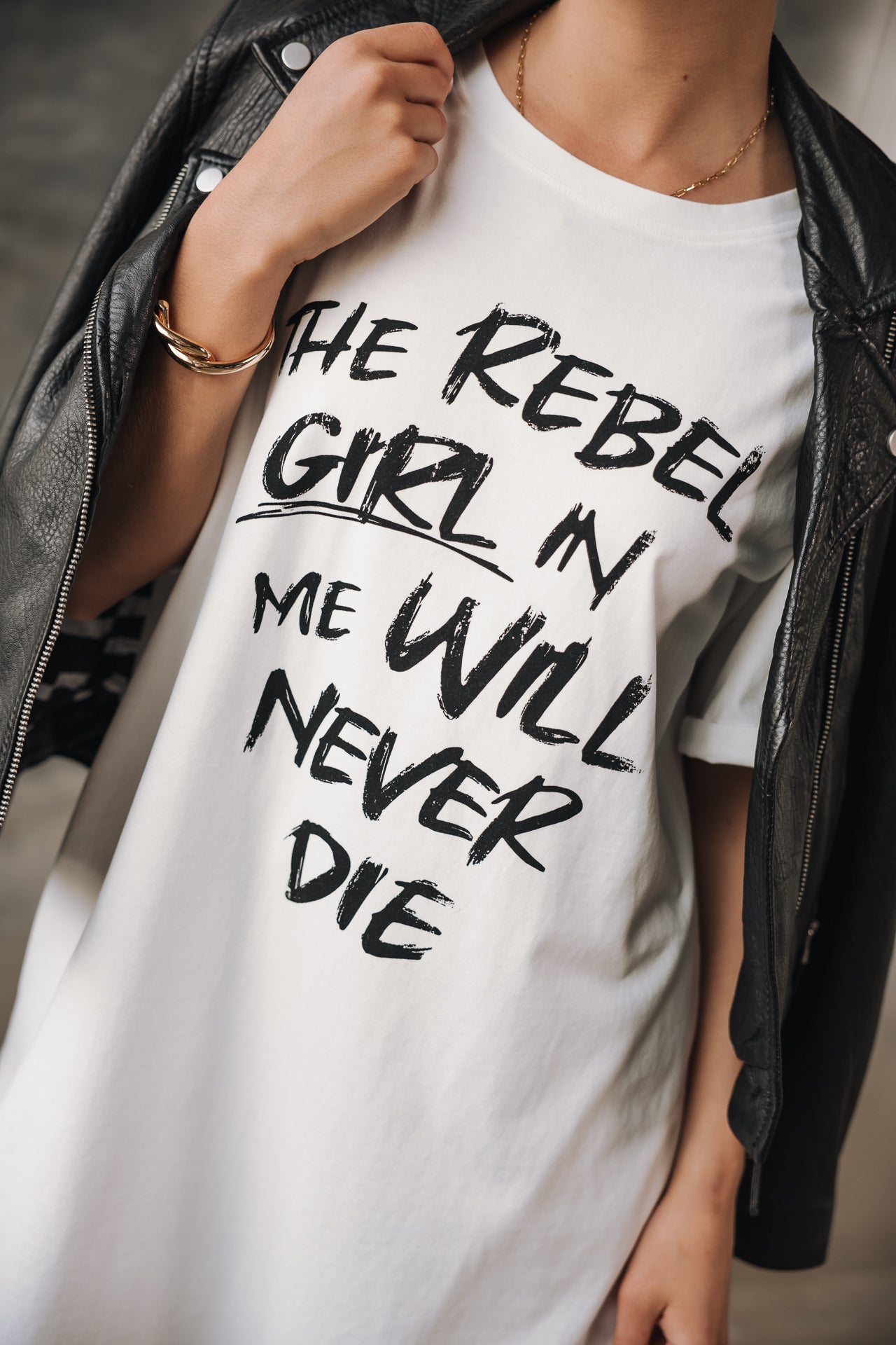 Robe T-shirt Femme Ralls Never Die white | Freeman T. Porter