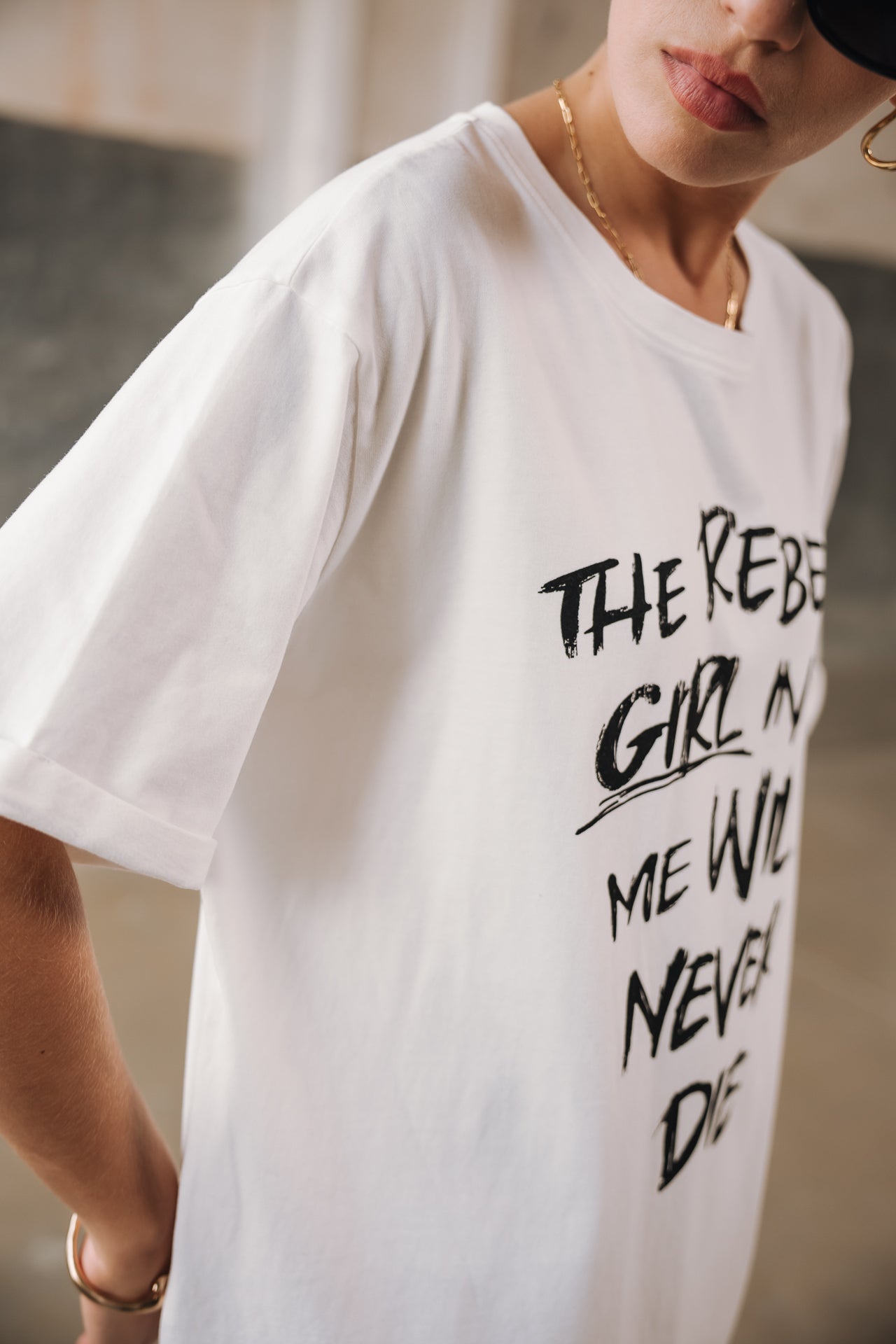 Robe T-shirt Femme Ralls Never Die white | Freeman T. Porter
