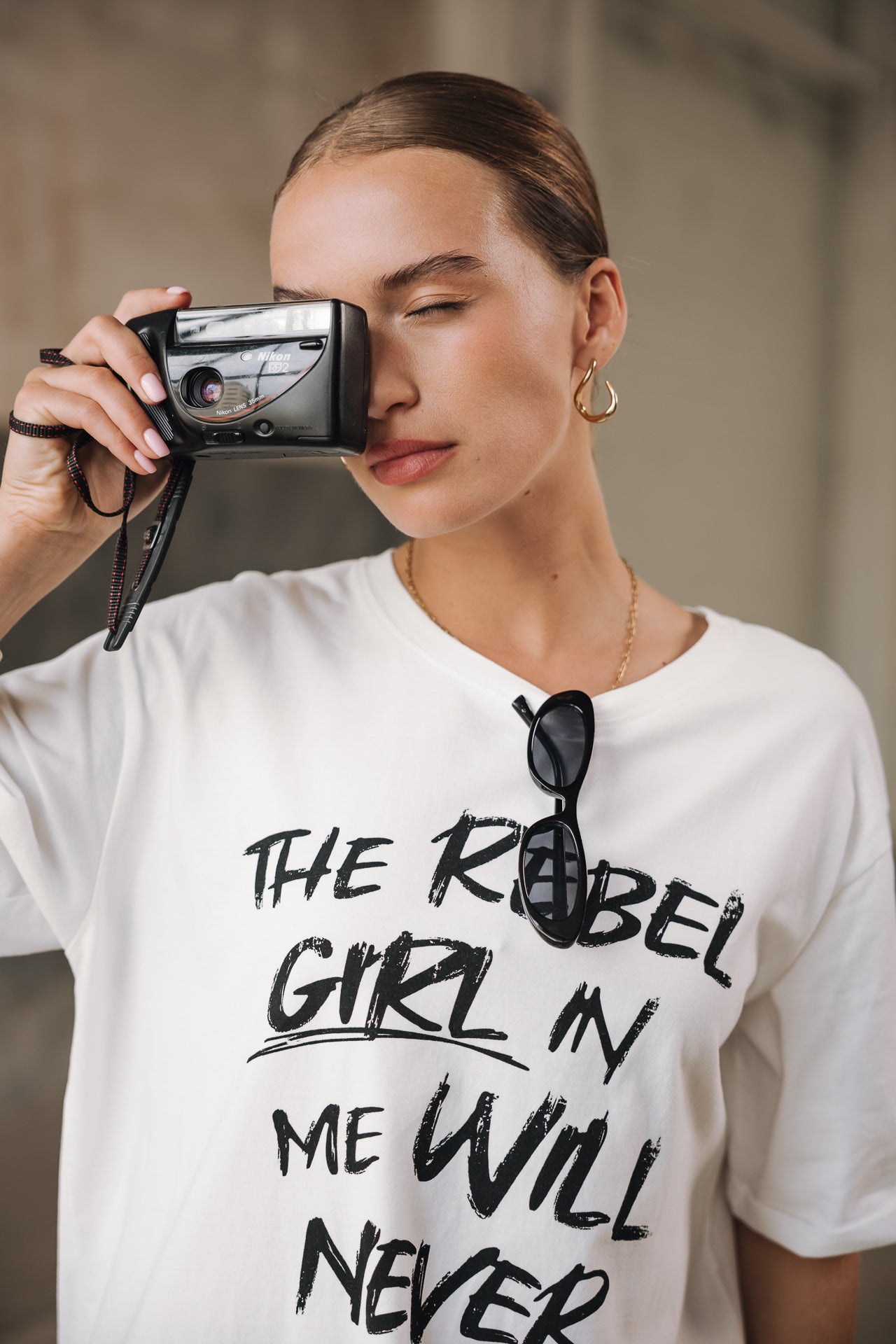 Robe T-shirt Femme Ralls Never Die white | Freeman T. Porter