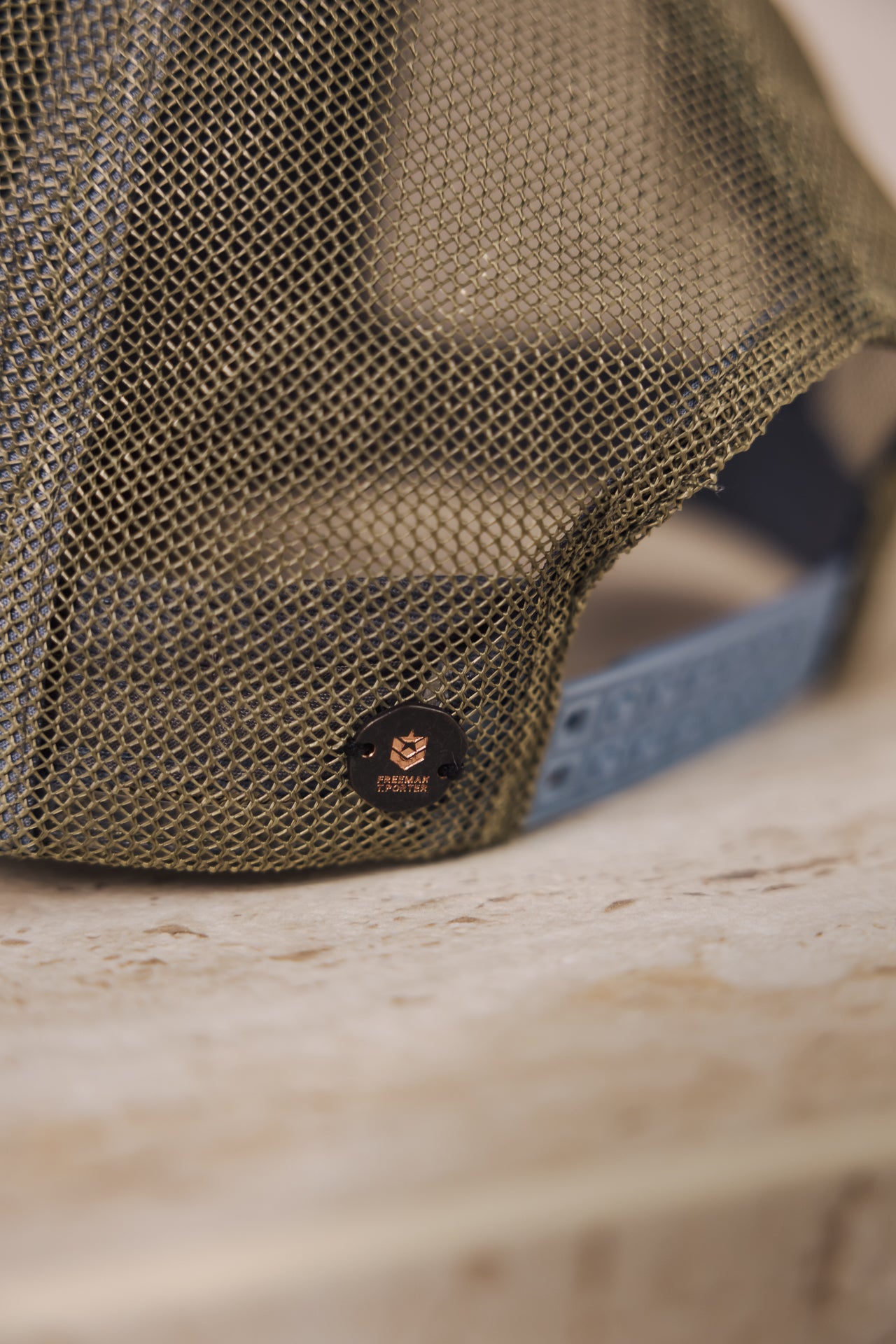 Casquette Homme Micky blue denim | Freeman T. Porter