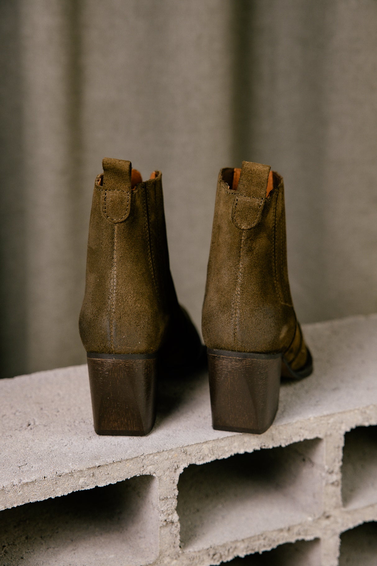 Stiefeletten aus Wildleder Frau Tamara Studs trebol | Freeman T. Porter
