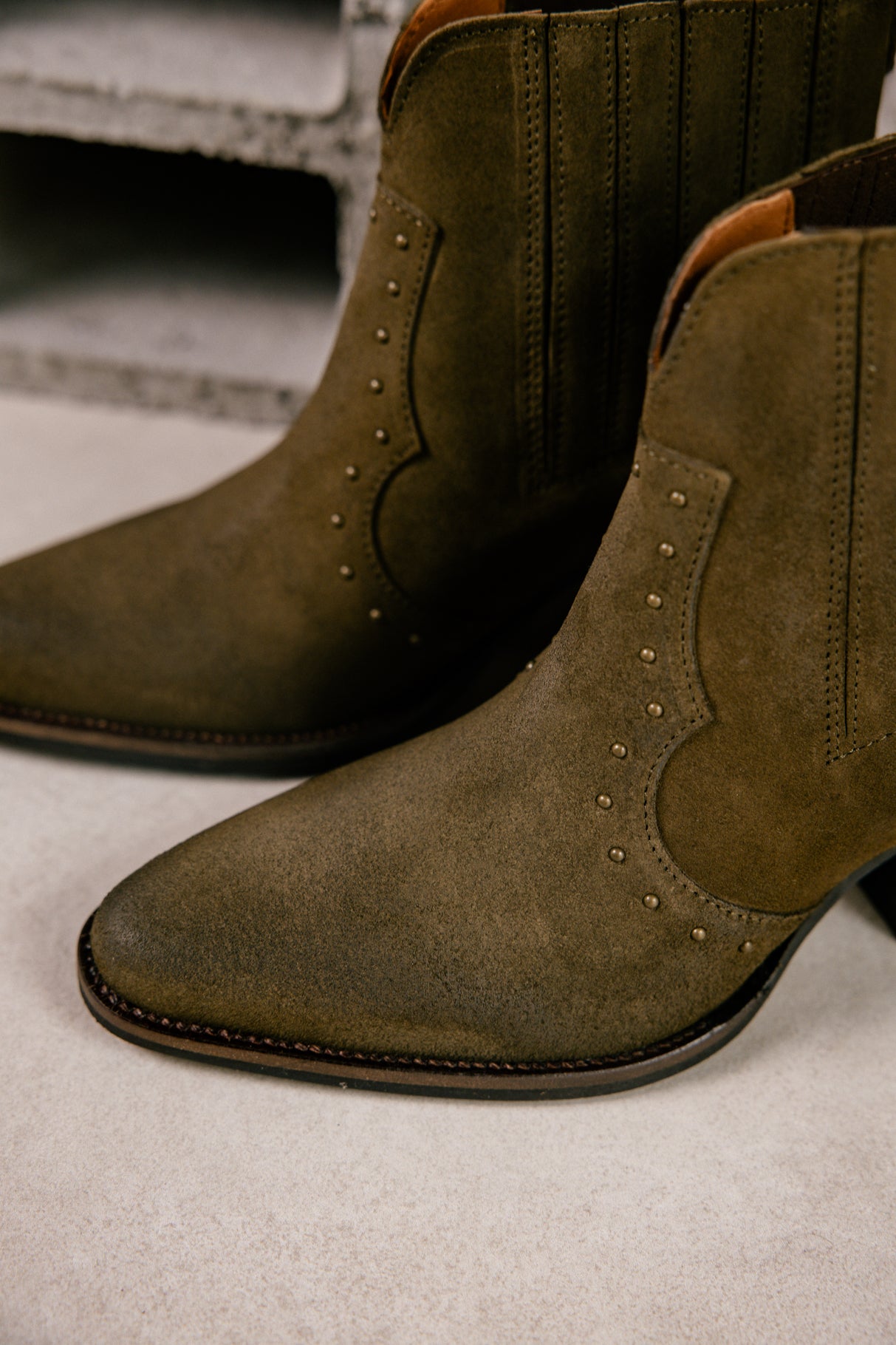 Stiefeletten aus Wildleder Frau Tamara Studs trebol | Freeman T. Porter