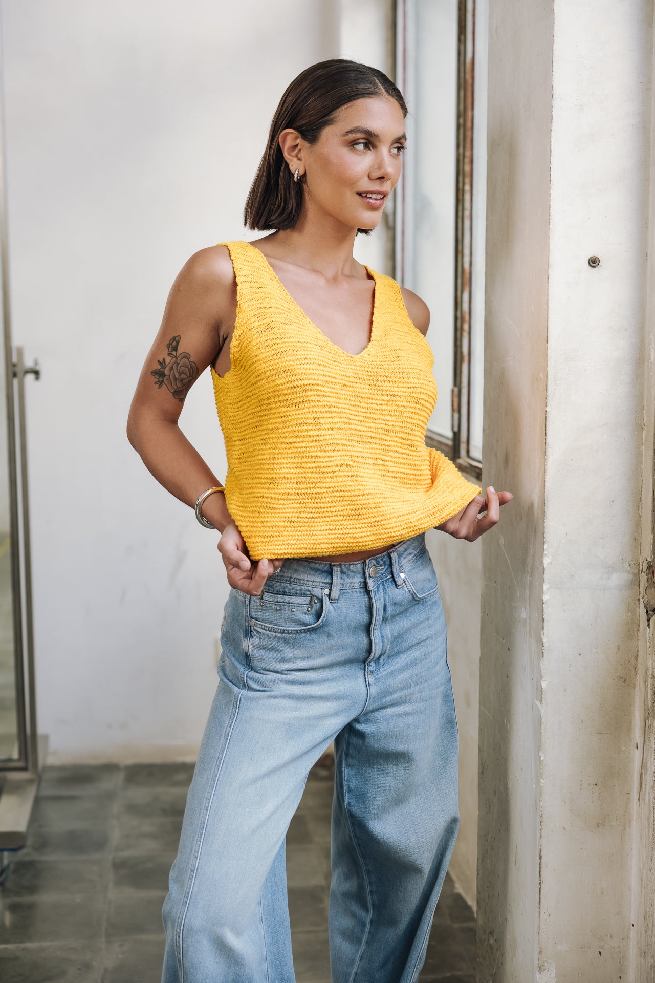Débadeur effet crochet Femme Duna freesia | Freeman T. Porter