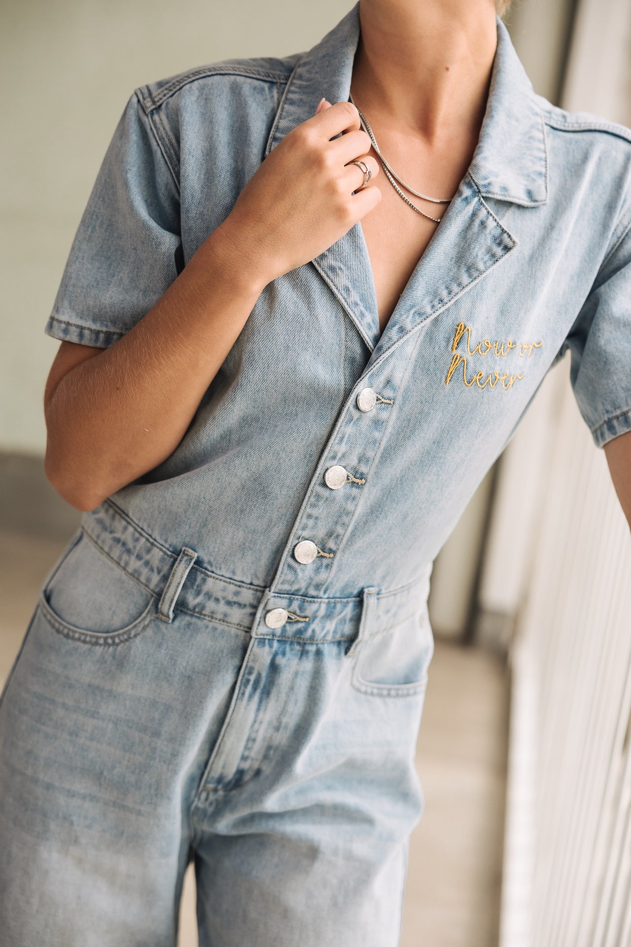 Kombination Frau Lucia Denim jellyfish | Freeman T. Porter