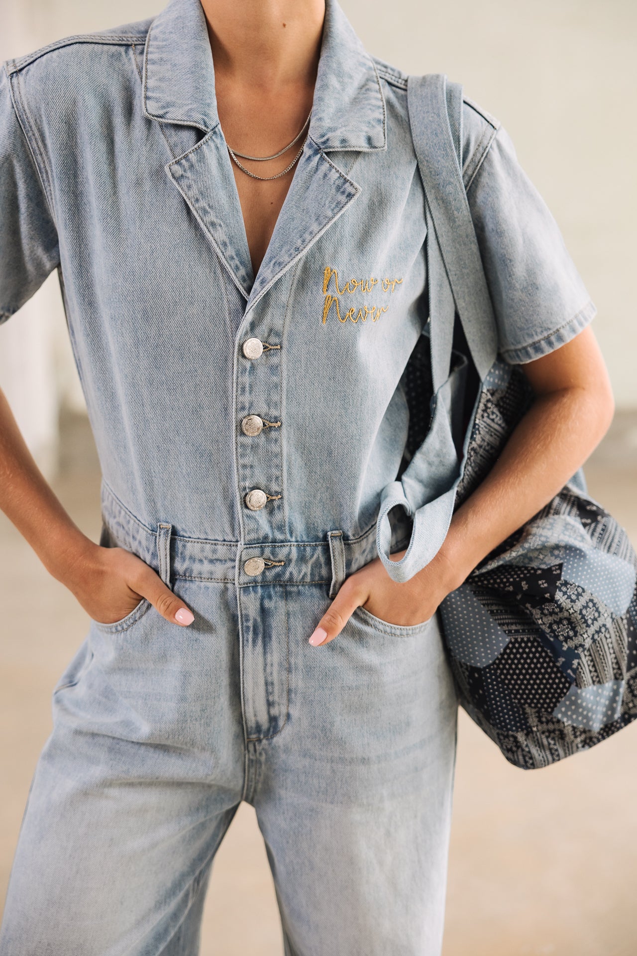 Kombination Frau Lucia Denim jellyfish | Freeman T. Porter