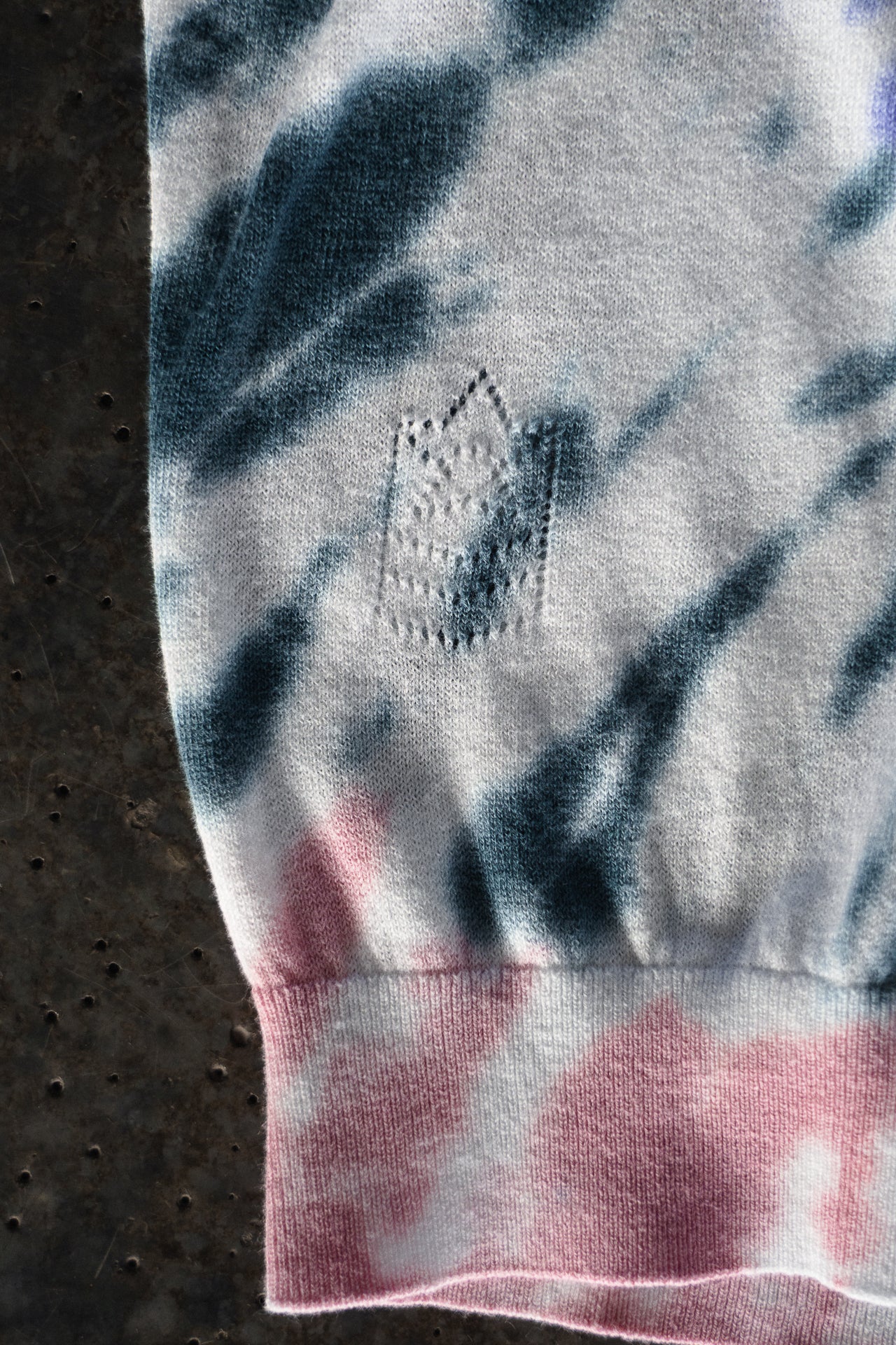 T-shirt tie & dye Femme Philia Snail pink | Freeman T. Porter