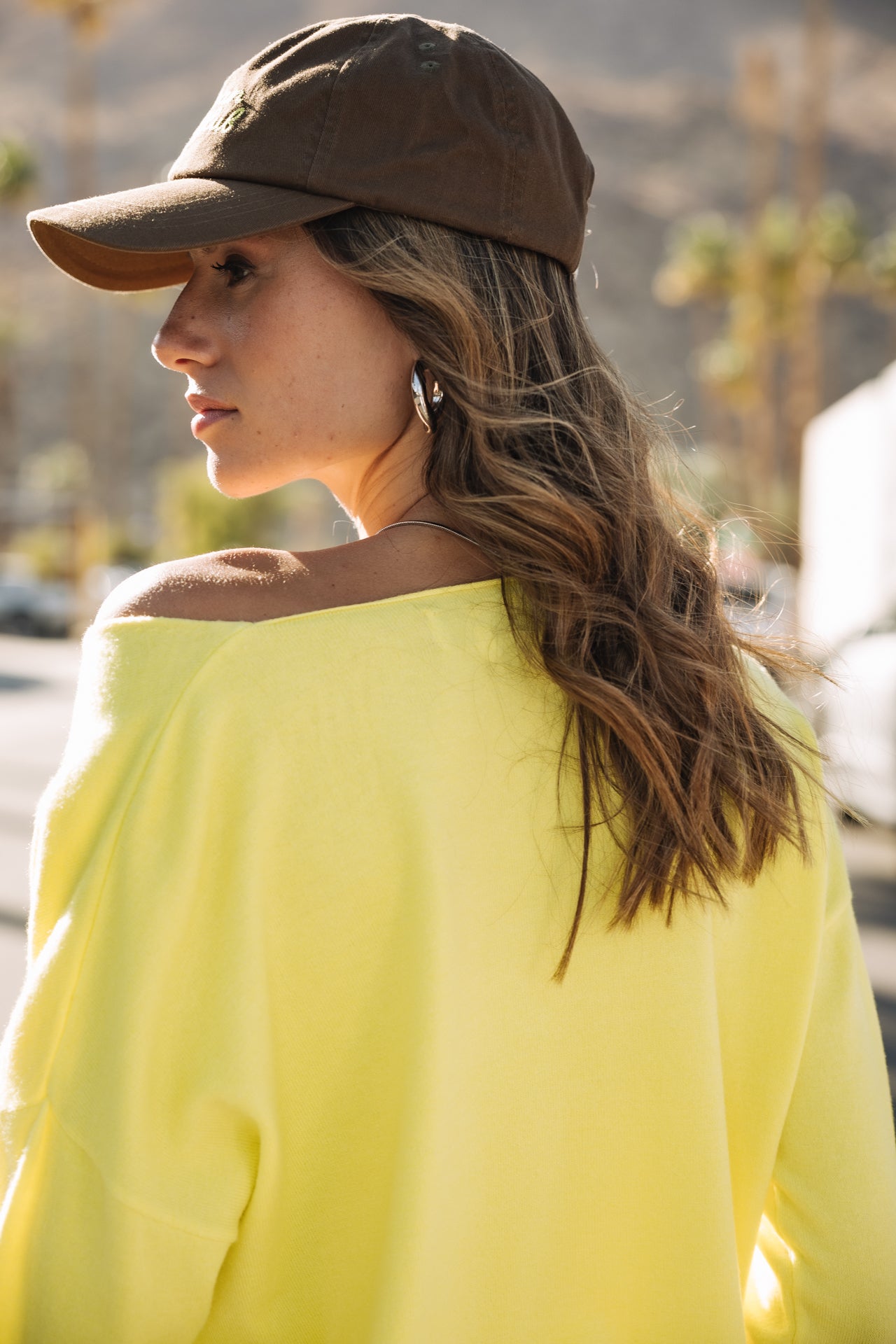 Embroidered cap Woman Club Cap khaki | Freeman T. Porter
