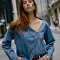 Chemise asymétrique Femme Hazel wembley | Freeman T. Porter