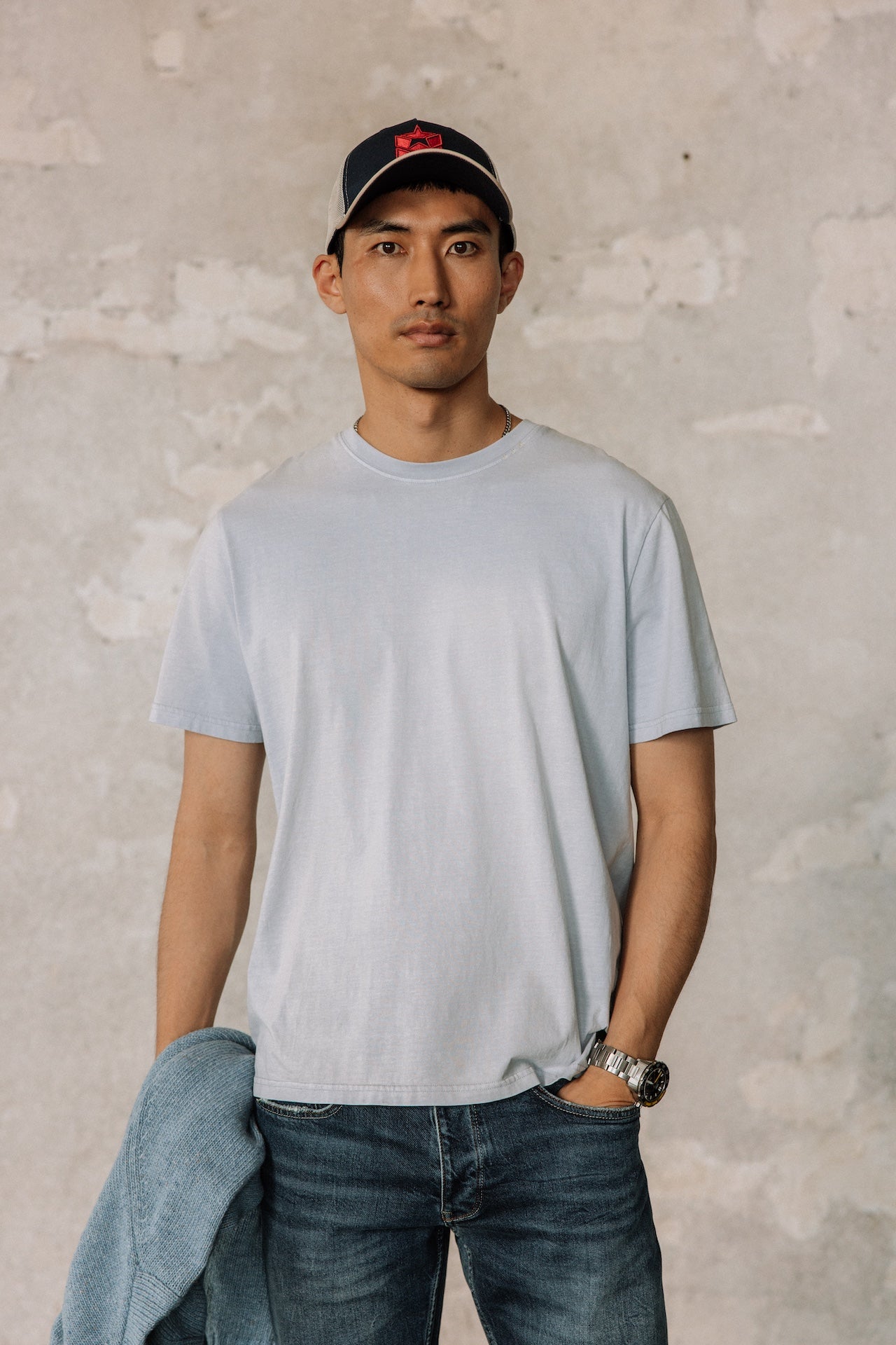 Chemise droite Homme Chuck River xenon blue | Freeman T. Porter