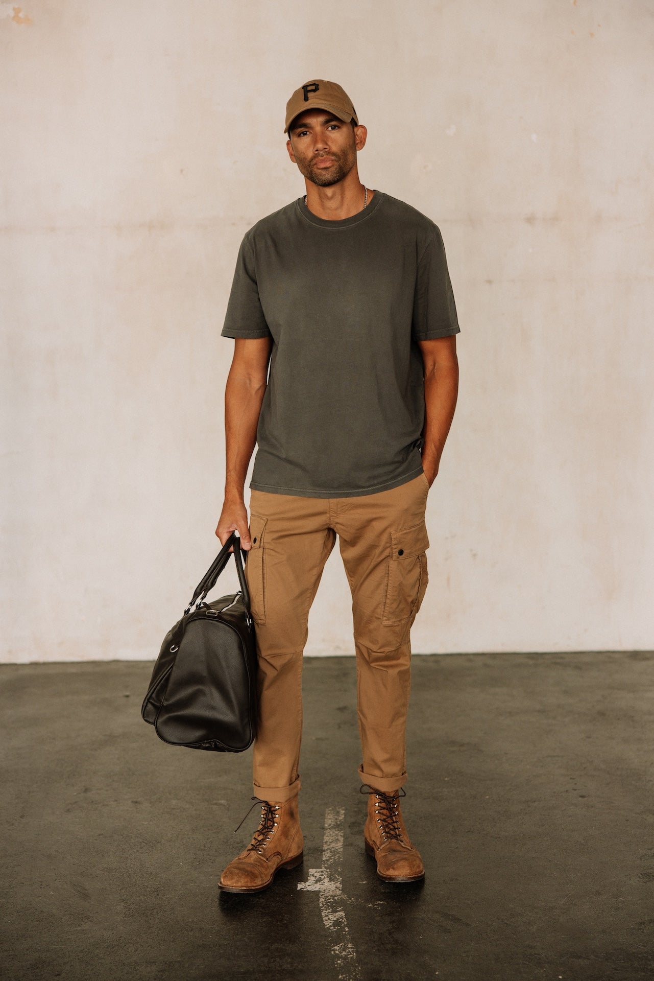 Chemise droite Homme Chuck River pirate black | Freeman T. Porter
