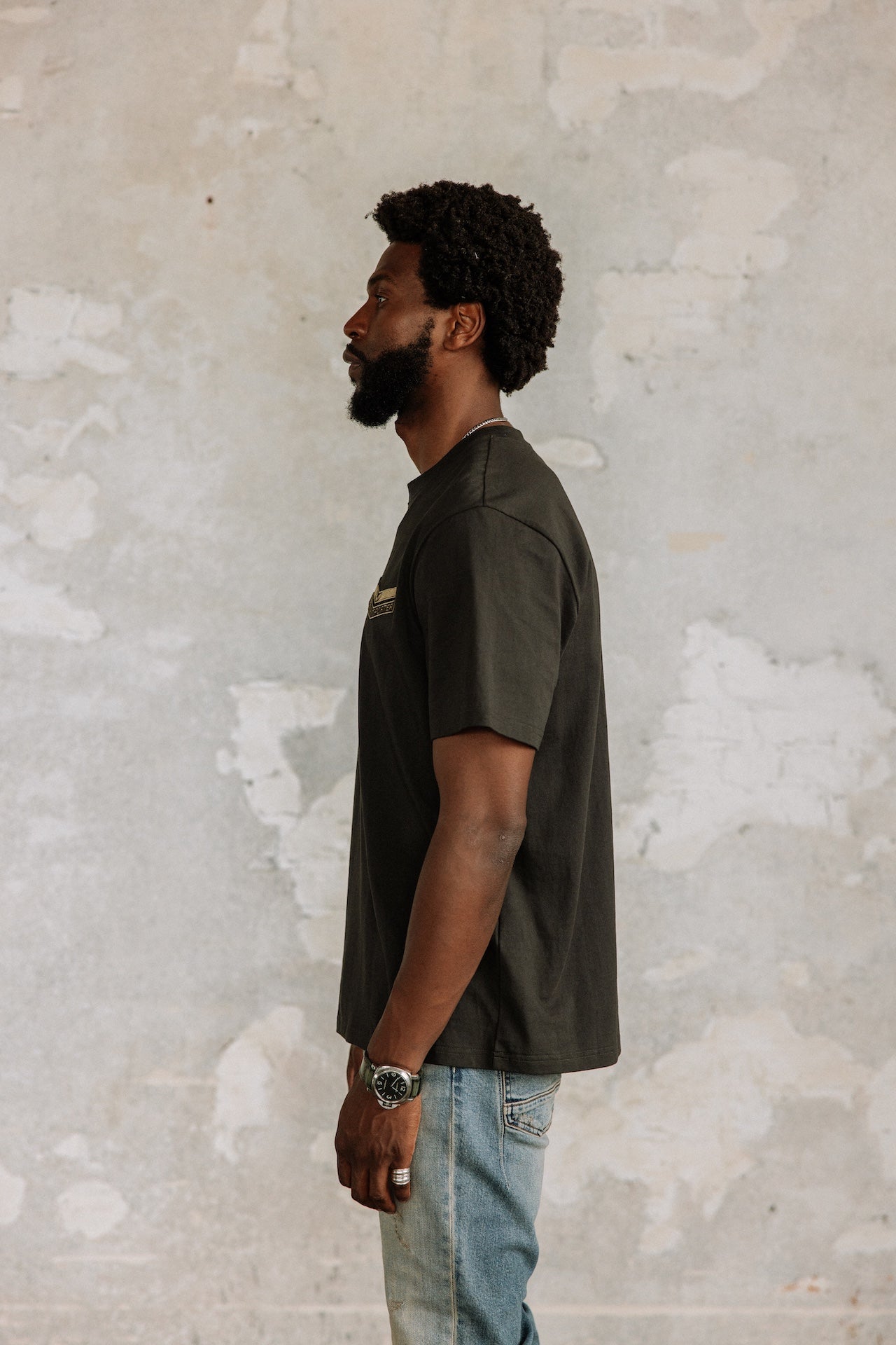 T-shirt droit Homme Chuck Sergeant pirate black | Freeman T. Porter