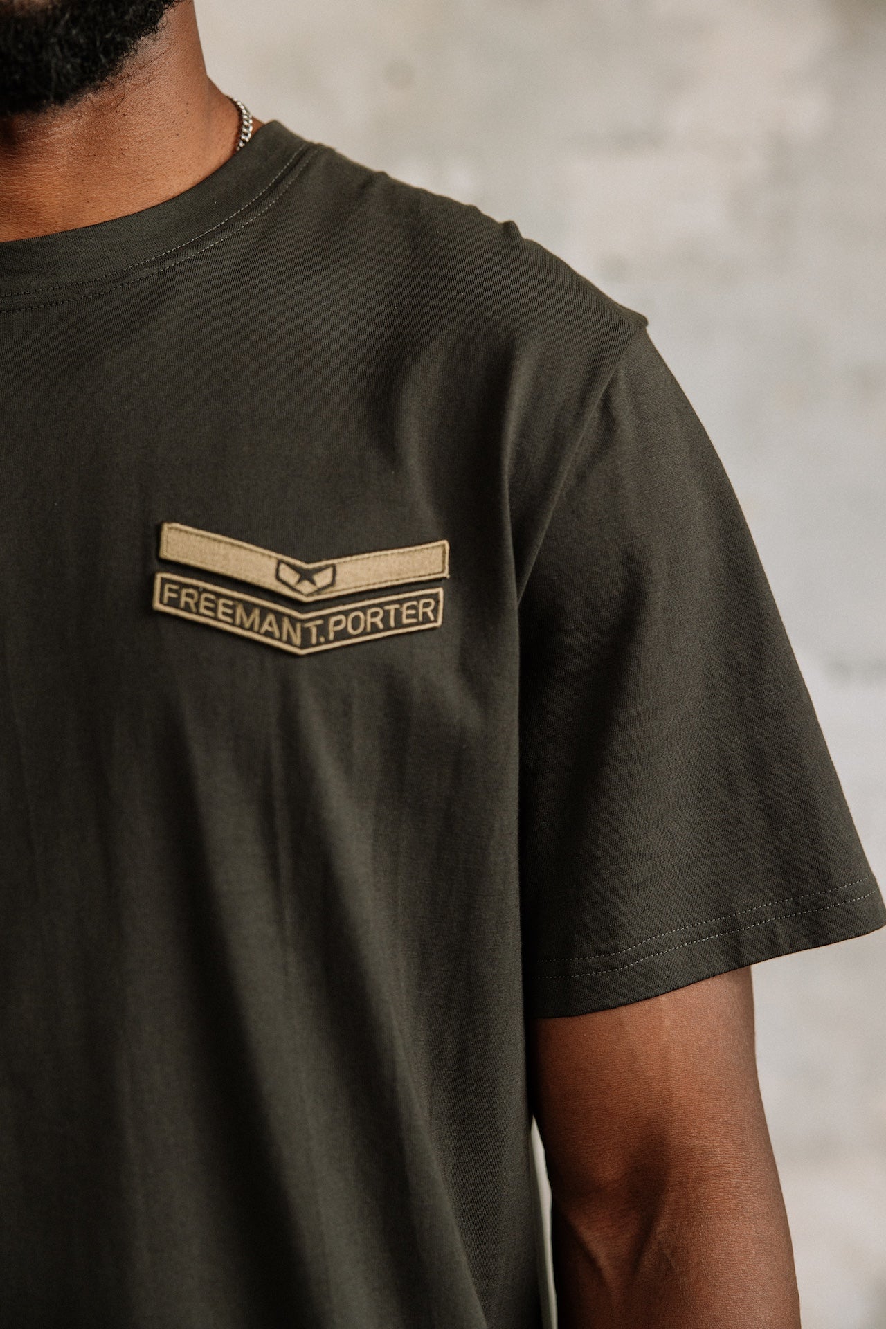 T-shirt droit Homme Chuck Sergeant pirate black | Freeman T. Porter