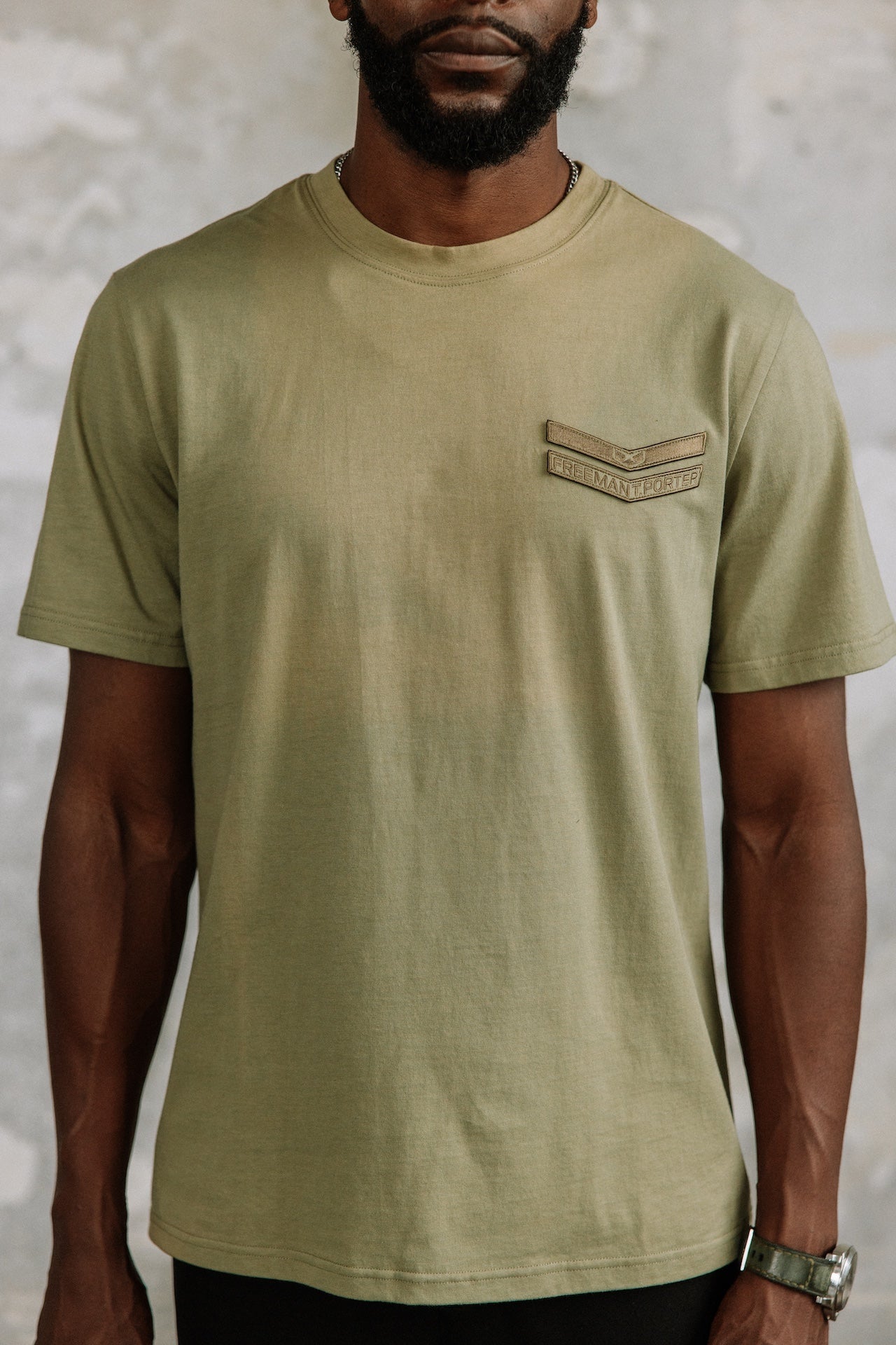 T-Shirt droit Homme Chuck Sergeant tea | Freeman T. Porter