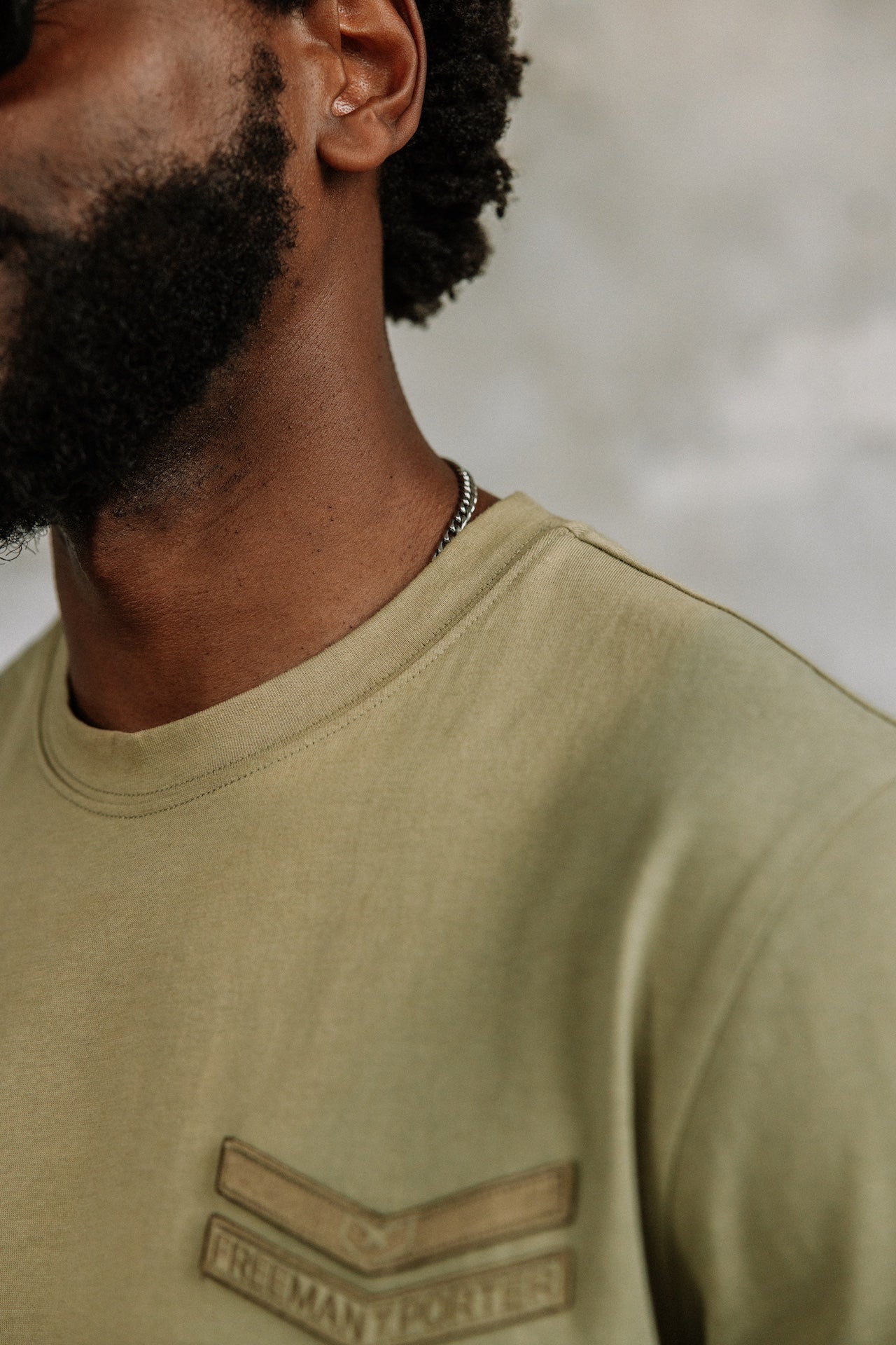 T-Shirt droit Hombres Chuck Sergeant tea | Freeman T. Porter