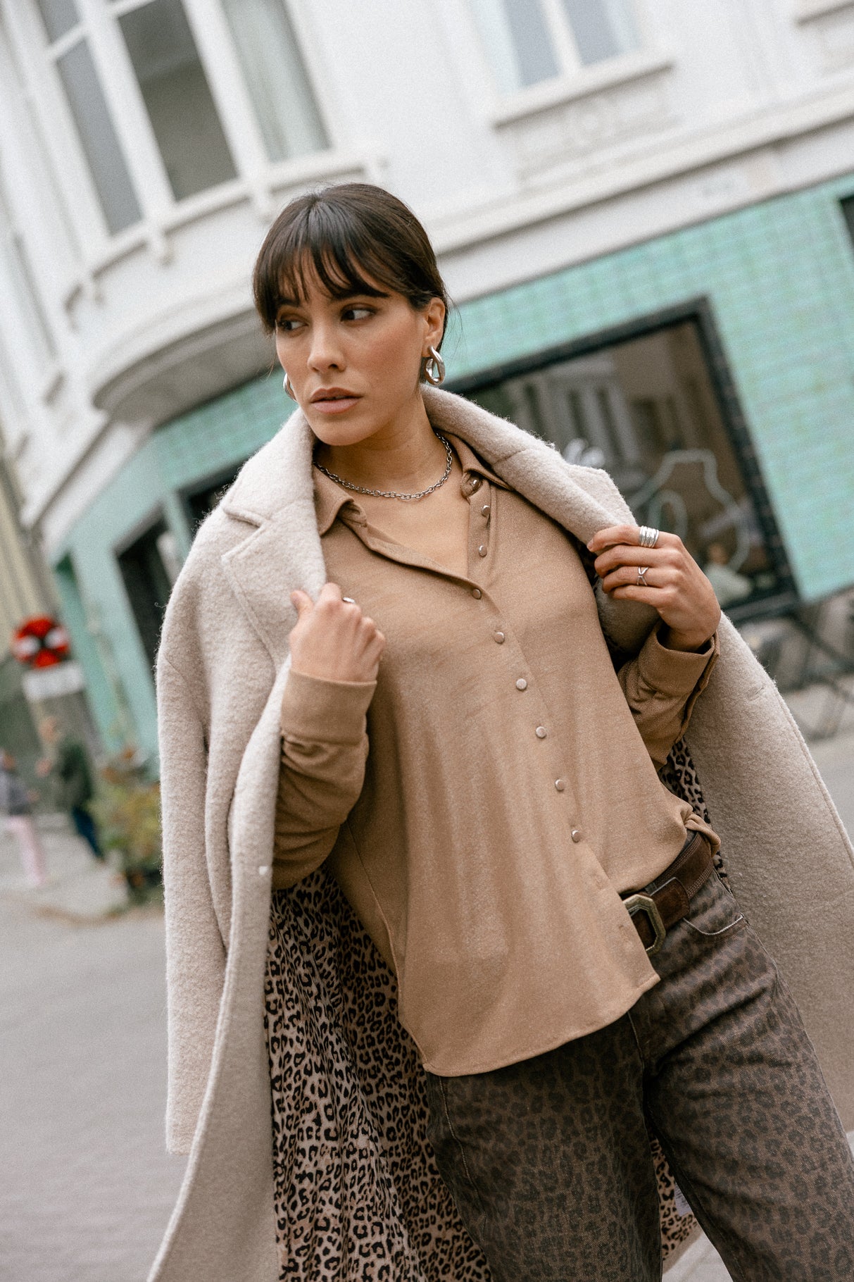 Top avec lurex Femme Treel Shiny bronze | Freeman T. Porter