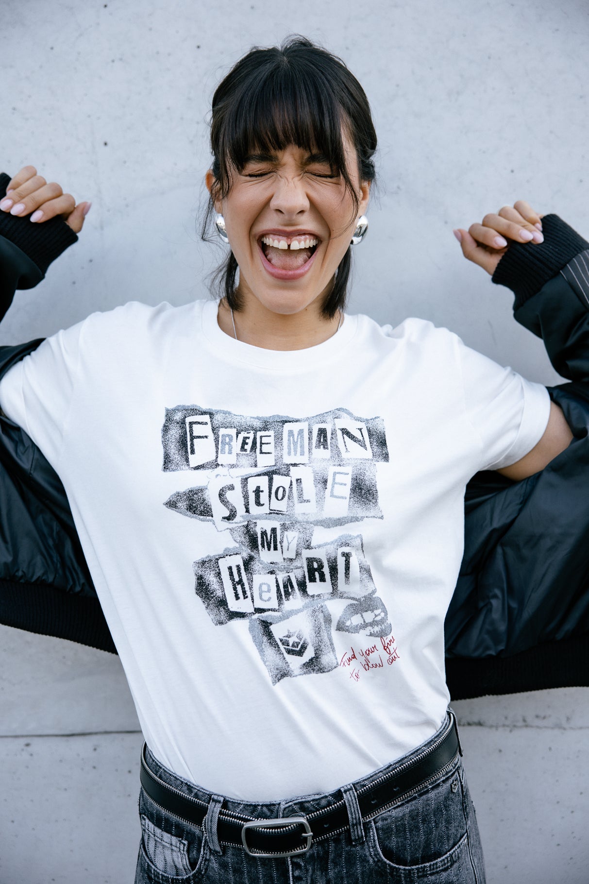 T-shirt imprimé Femme Toad Stole My Heart white | Freeman T. Porter