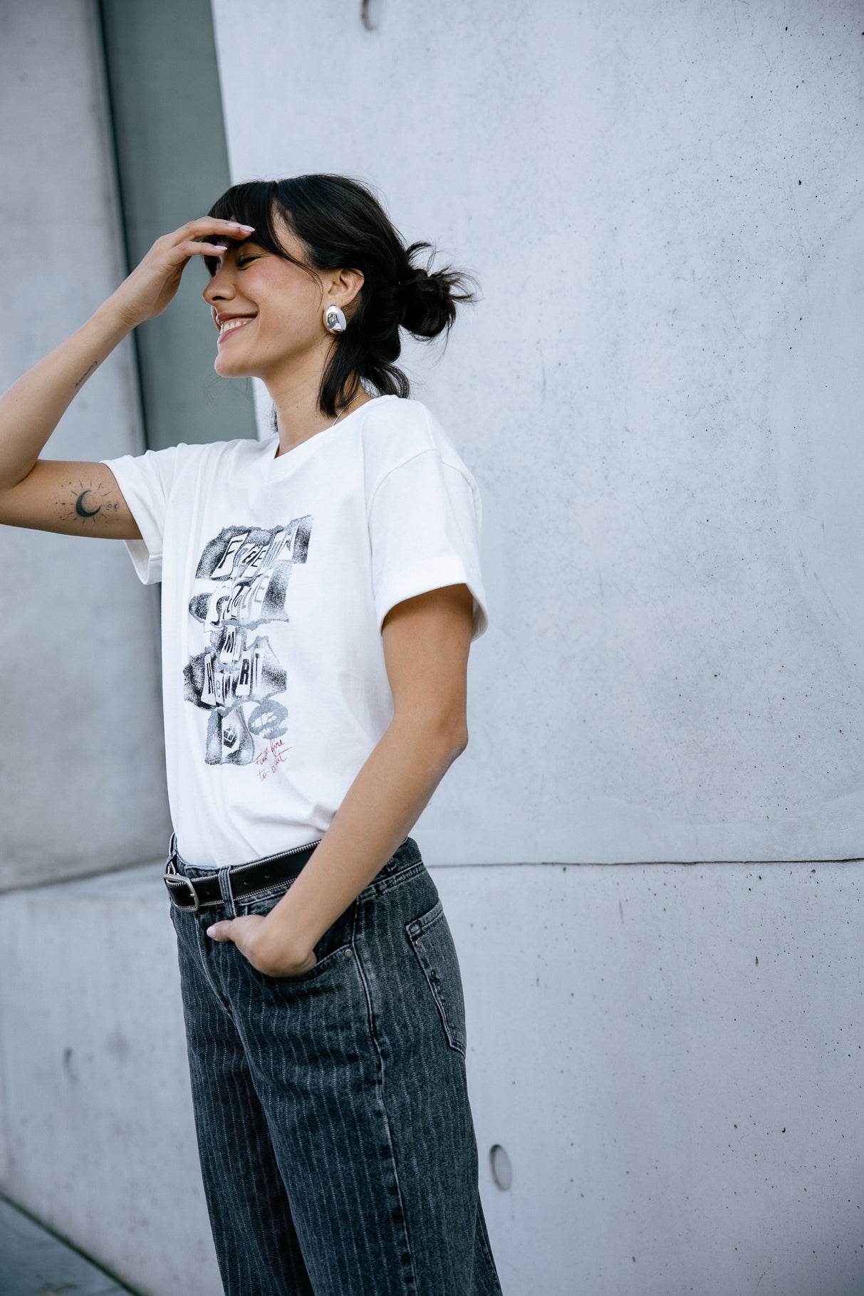 T-shirt imprimé Femme Toad Stole My Heart white | Freeman T. Porter