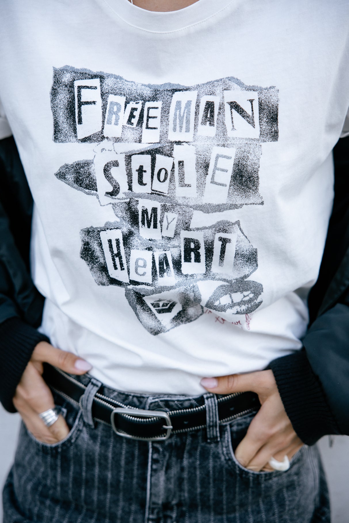 T-shirt imprimé Femme Toad Stole My Heart white | Freeman T. Porter