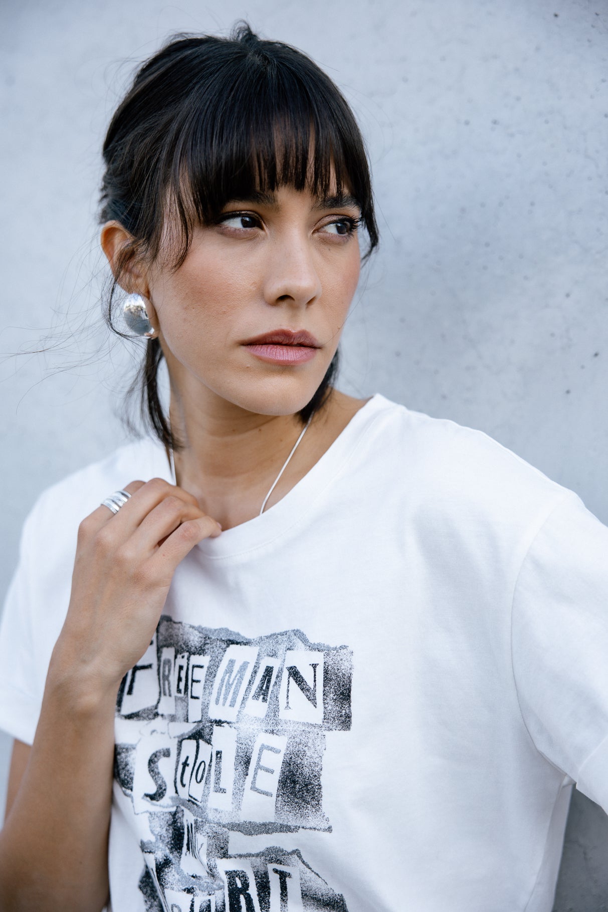 T-shirt imprimé Femme Toad Stole My Heart white | Freeman T. Porter