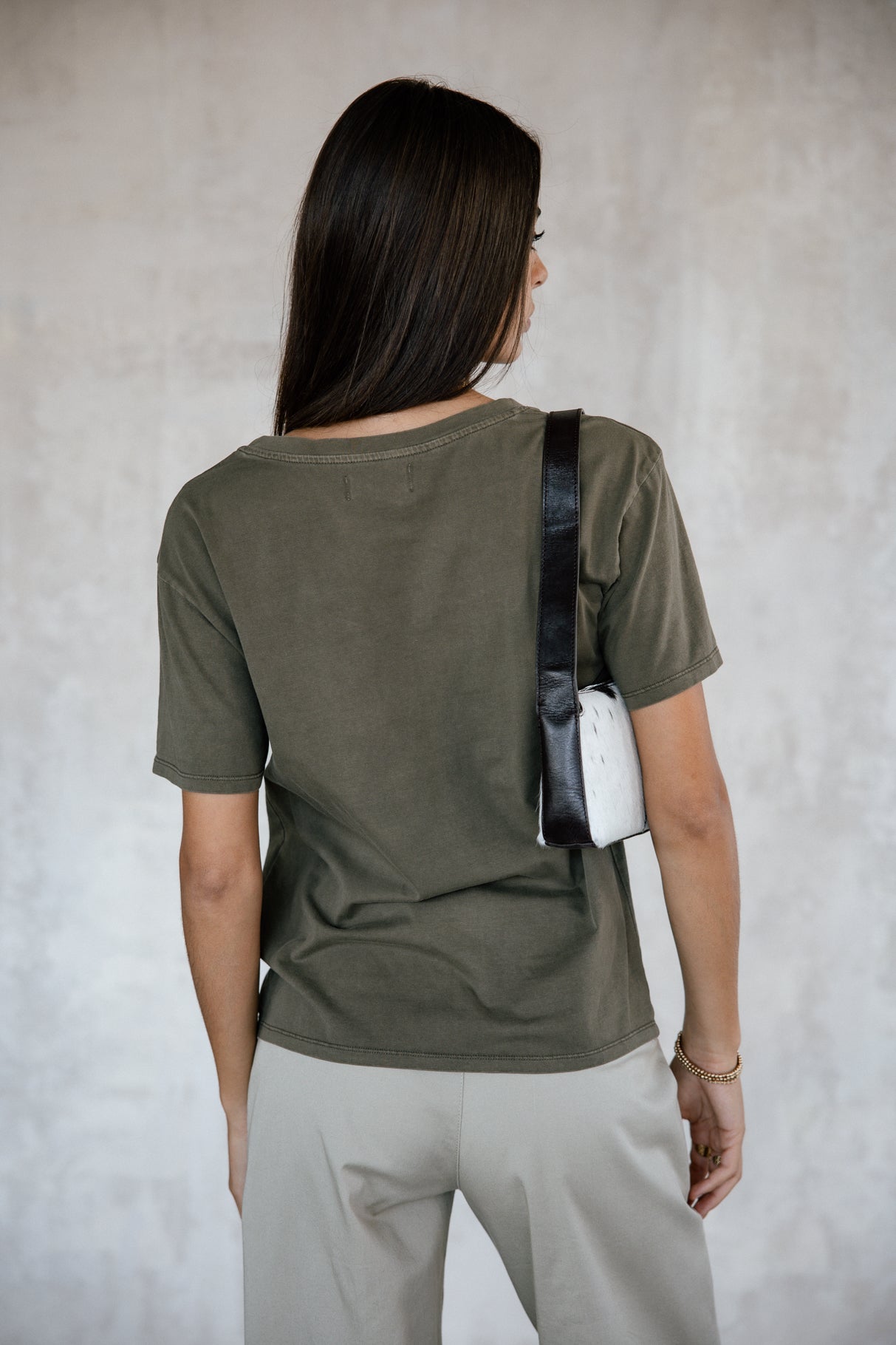 T-shirt clouté Femme Trail Studs tea leaf | Freeman T. Porter