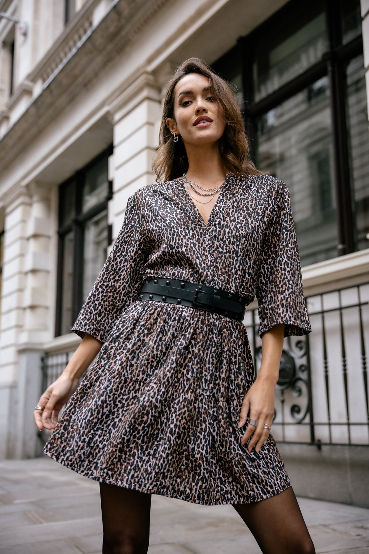 Robe évasée Femme Reyeline Soft Leo original | Freeman T. Porter