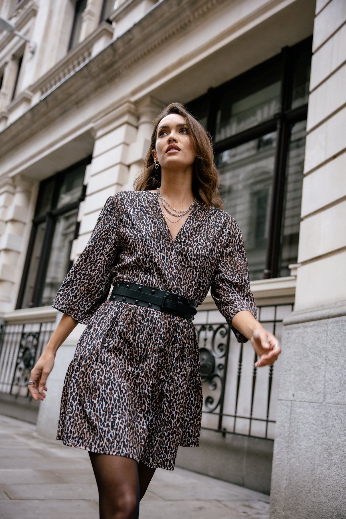 Robe évasée Femme Reyeline Soft Leo original | Freeman T. Porter