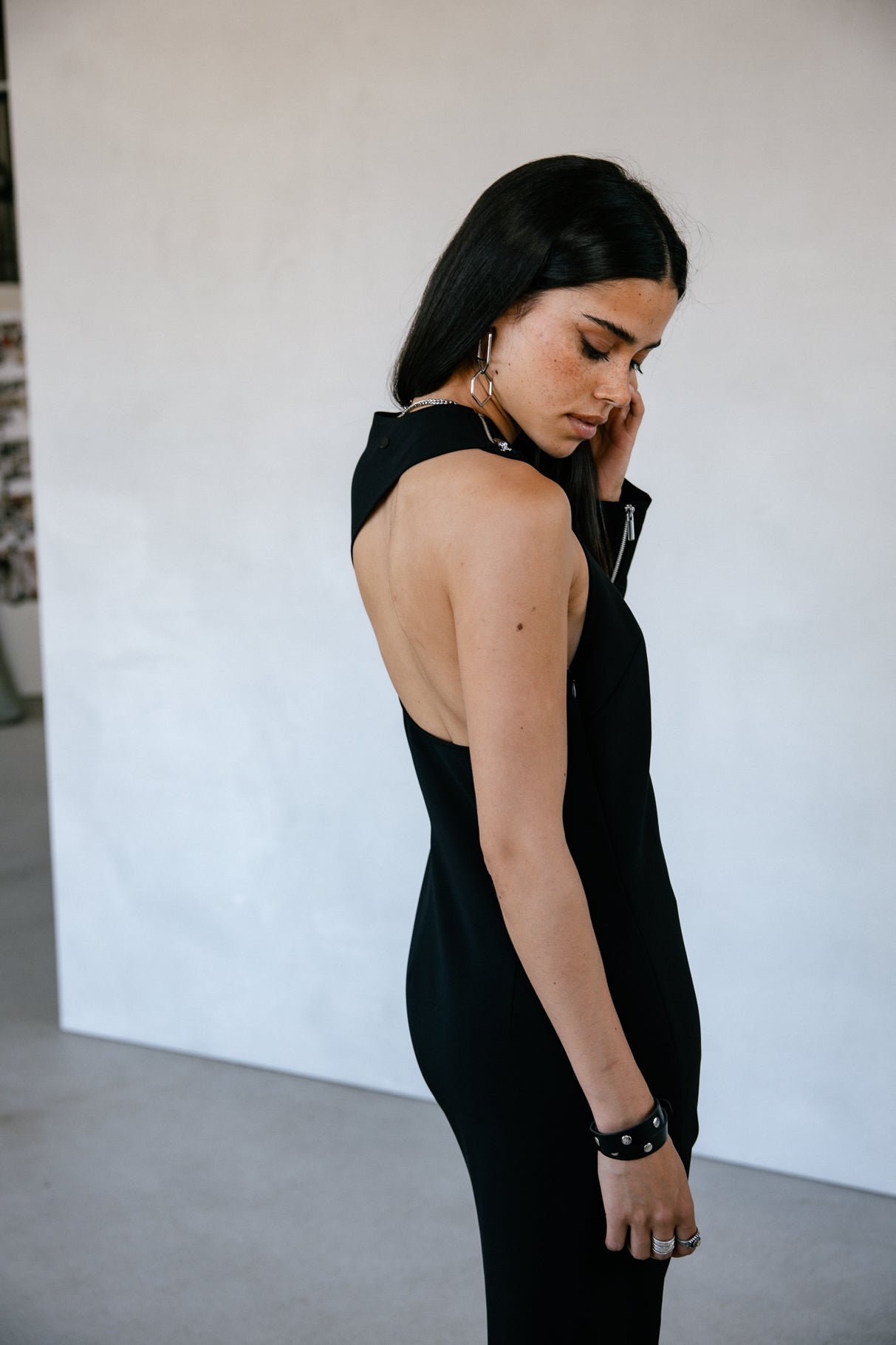 Robe asymétrique Femme Rassoa black | Freeman T. Porter