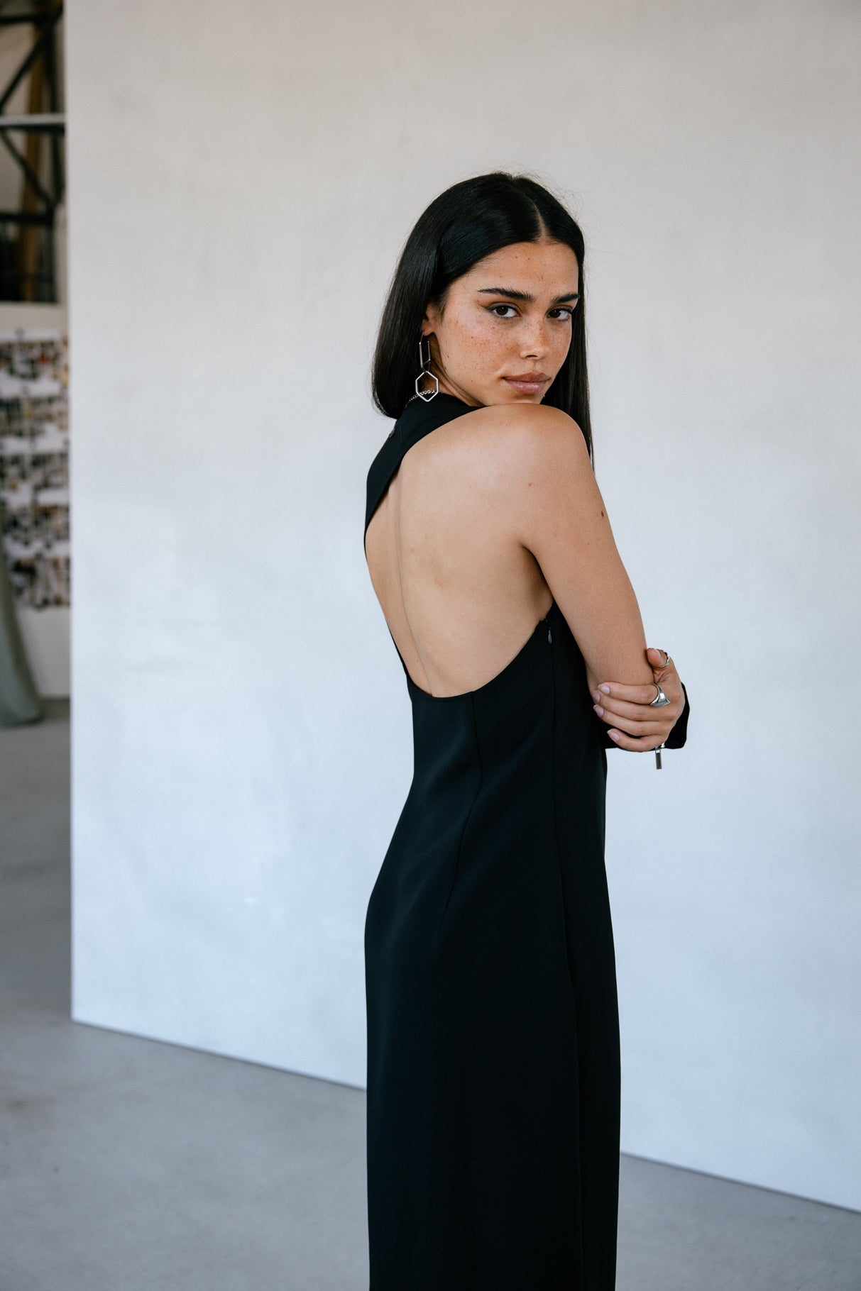 Robe asymétrique Femme Rassoa black | Freeman T. Porter