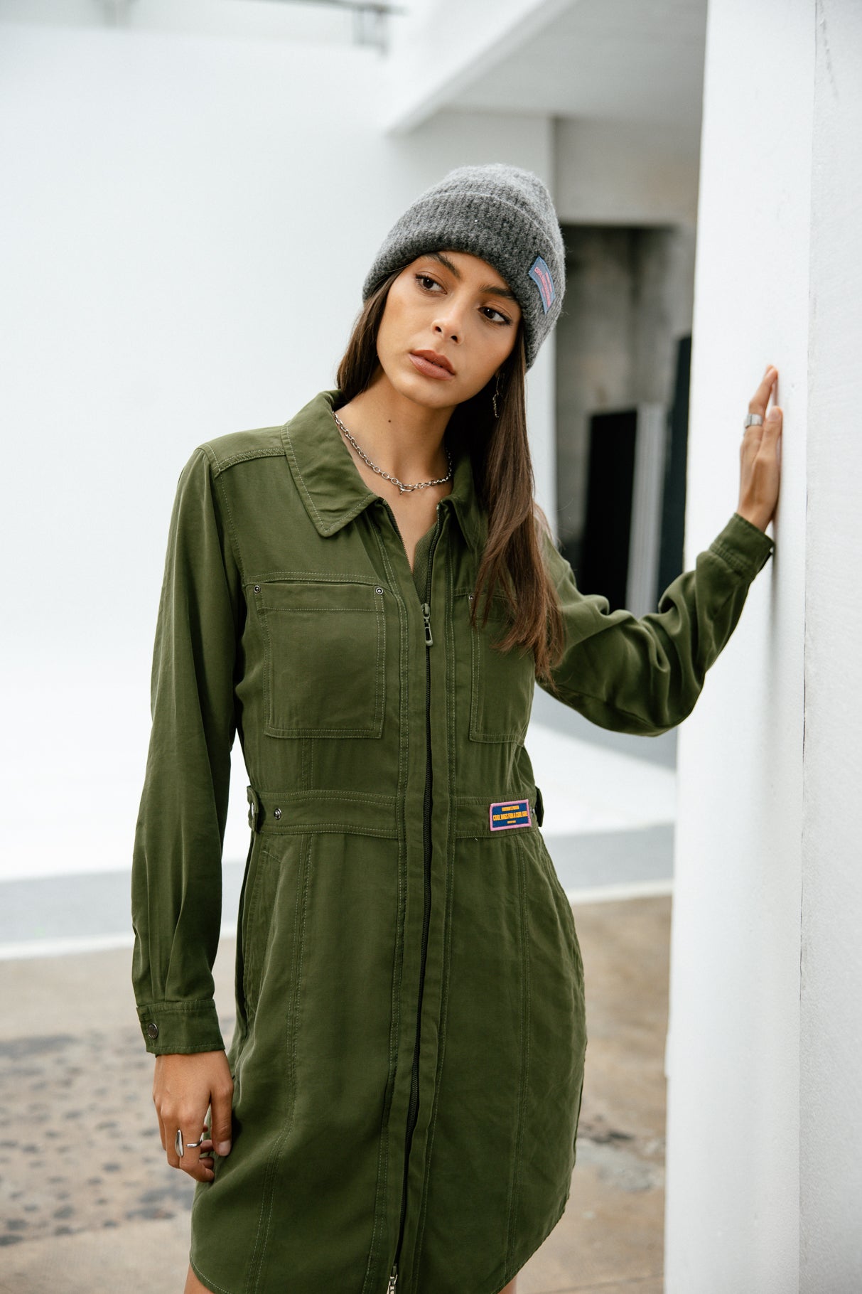 Robe workwear Femme Reecha Plain deep depths | Freeman T. Porter