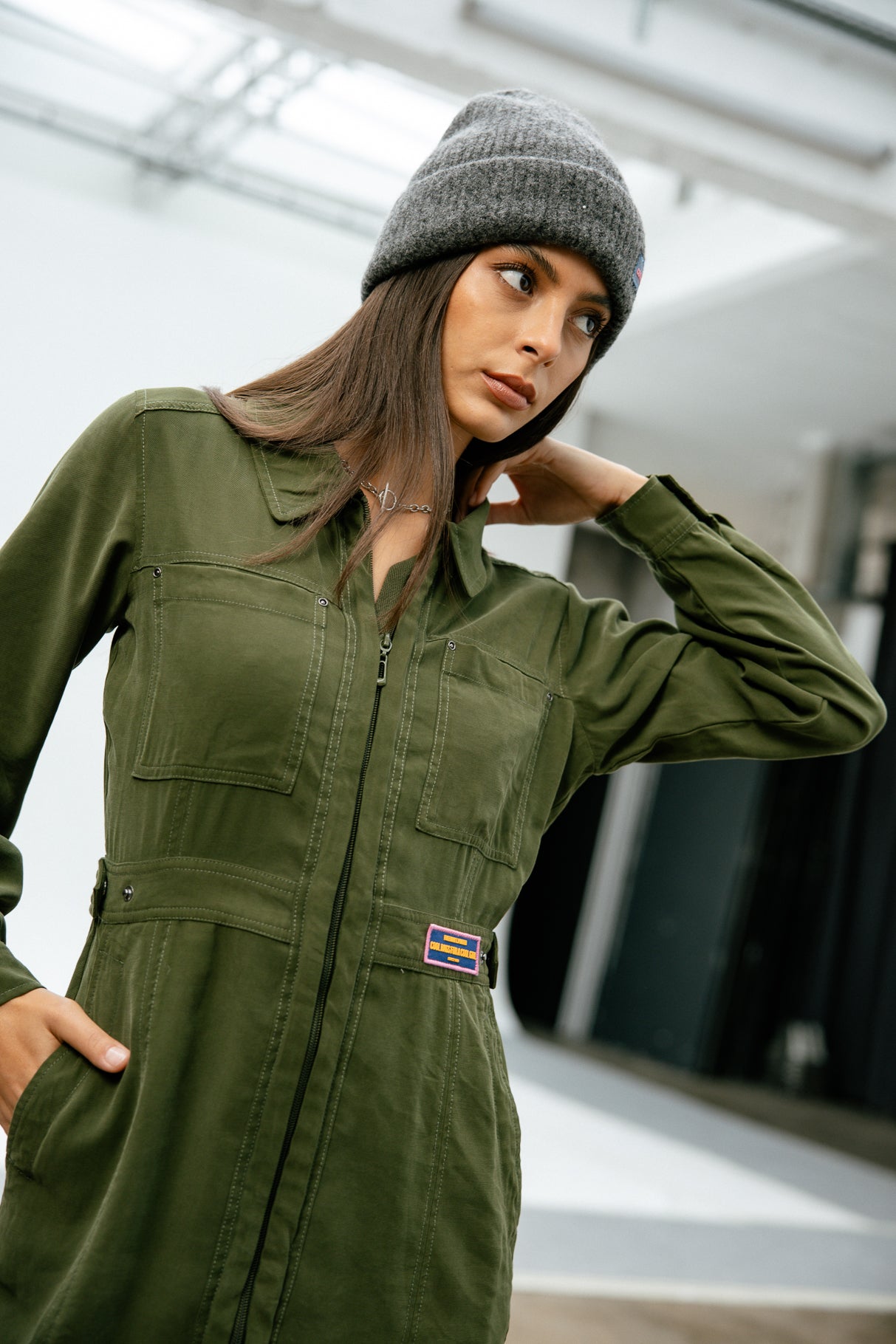 Robe workwear Femme Reecha Plain deep depths | Freeman T. Porter