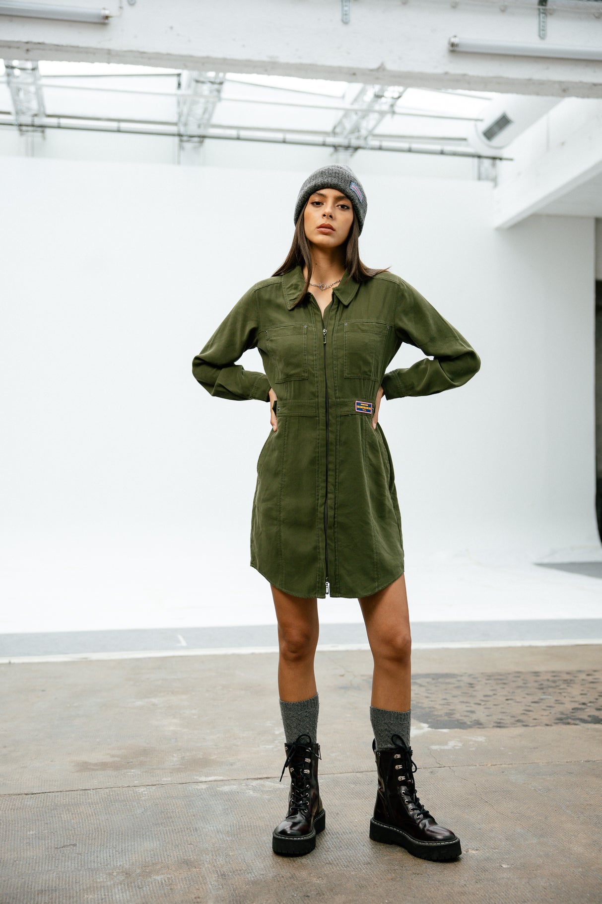 Robe workwear Femme Reecha Plain deep depths | Freeman T. Porter