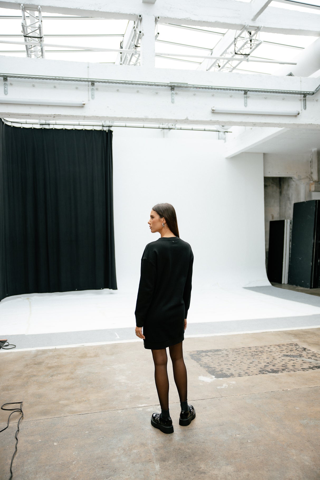 Robe sweat Femme Ronette Zip black | Freeman T. Porter