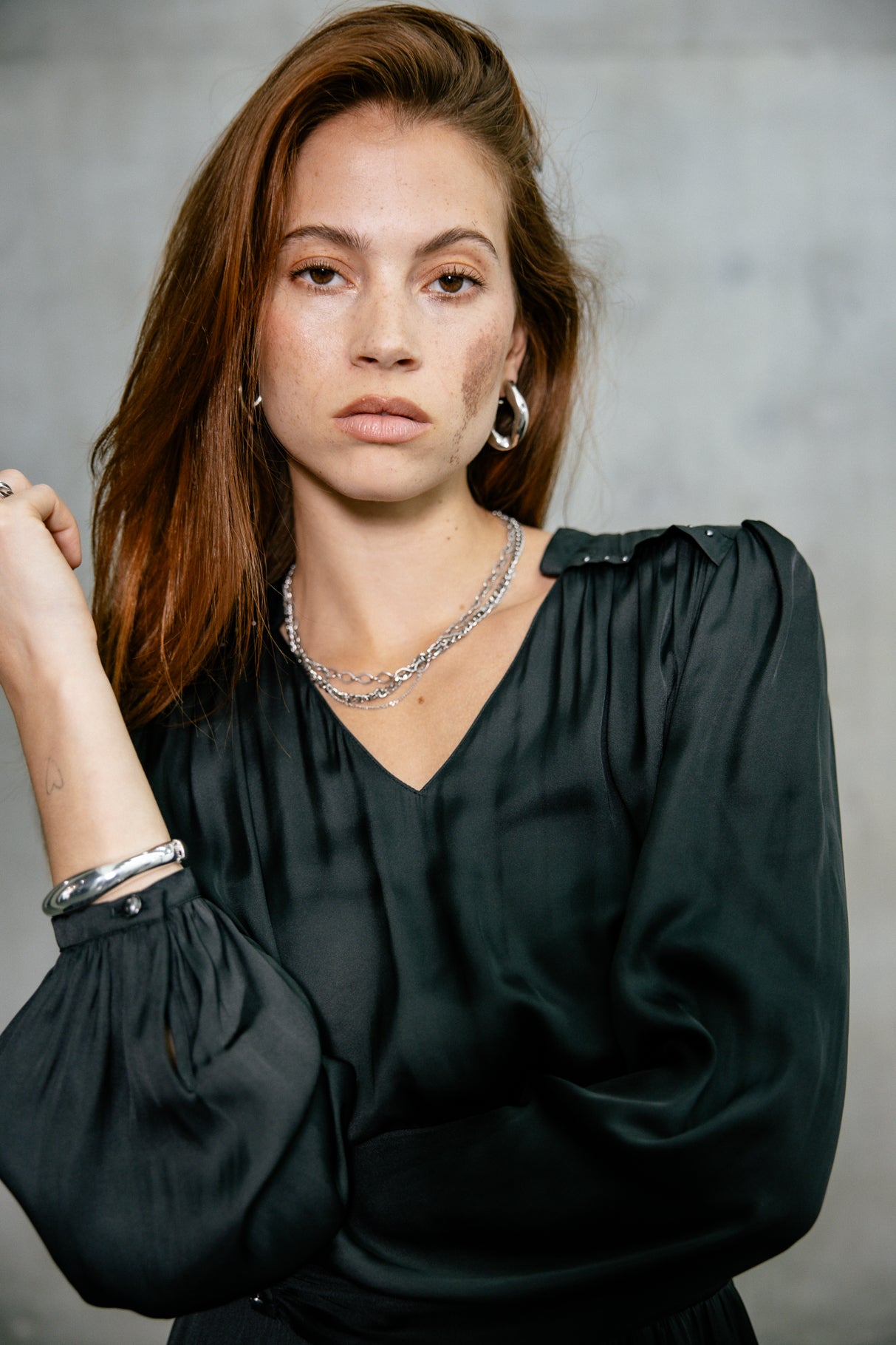 Robe maxi Femme Ronita Plain black | Freeman T. Porter