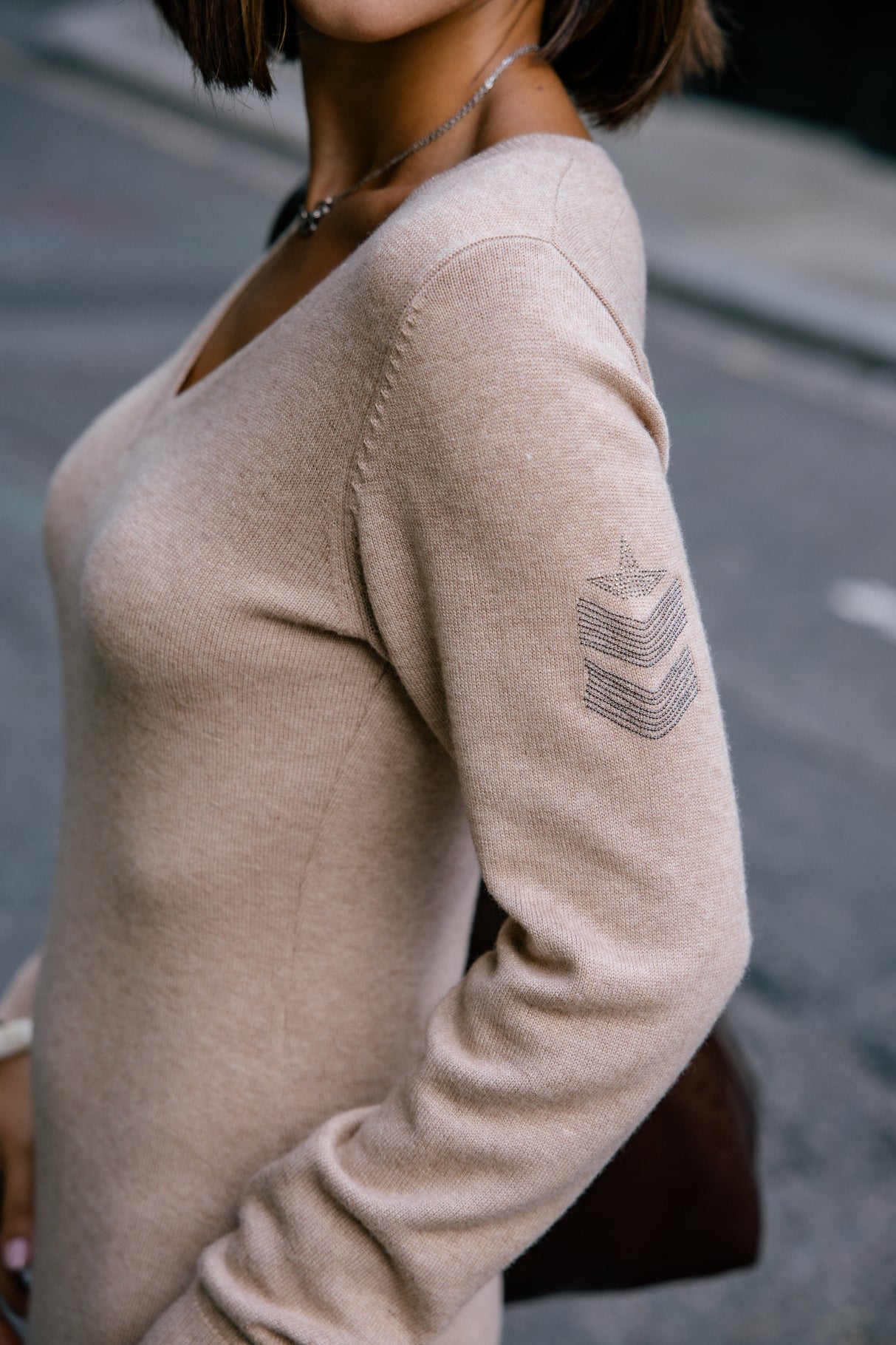 Robe en maille Femme Reema irish cream | Freeman T. Porter