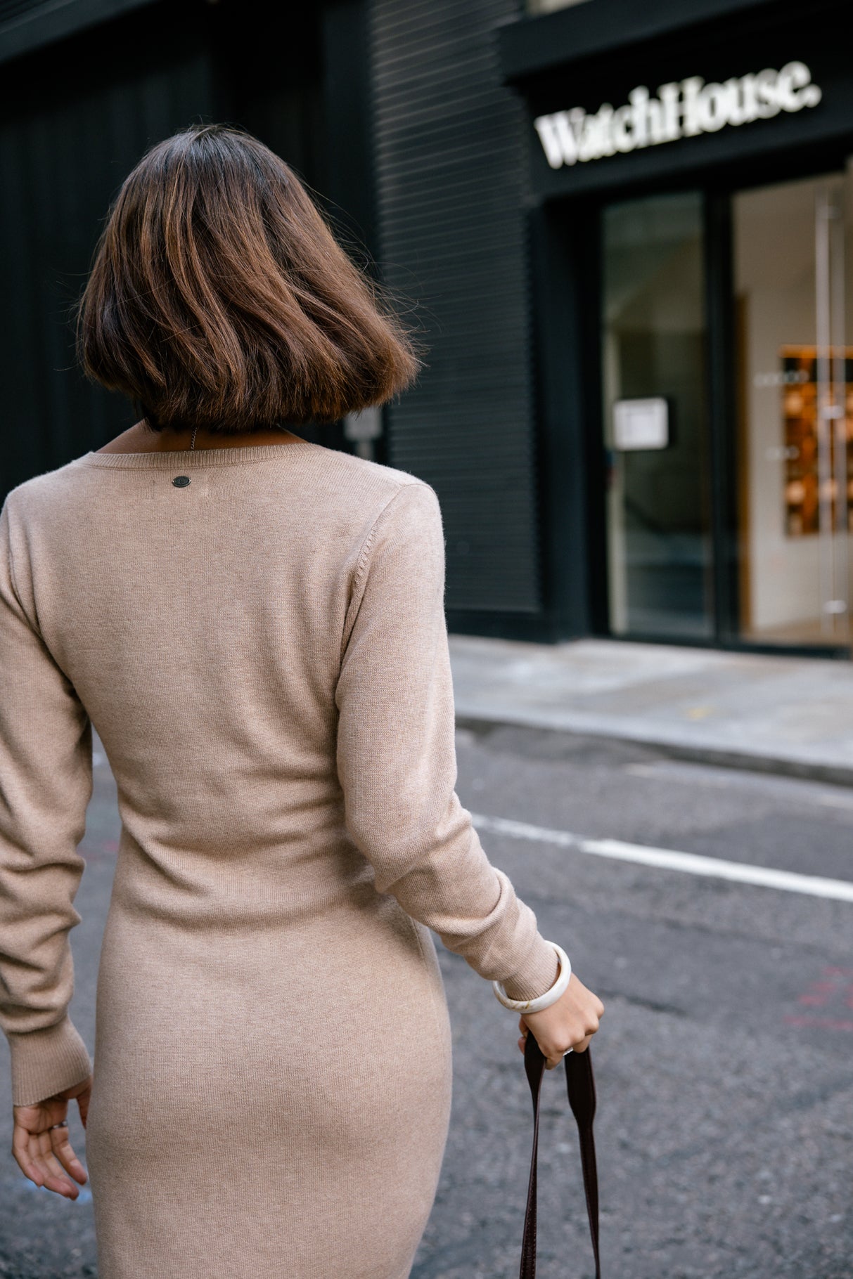 Robe en maille Femme Reema irish cream | Freeman T. Porter
