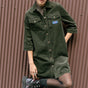 Corduroy shirt dress Women Rolly Velvet deep depths | Freeman T. Porter