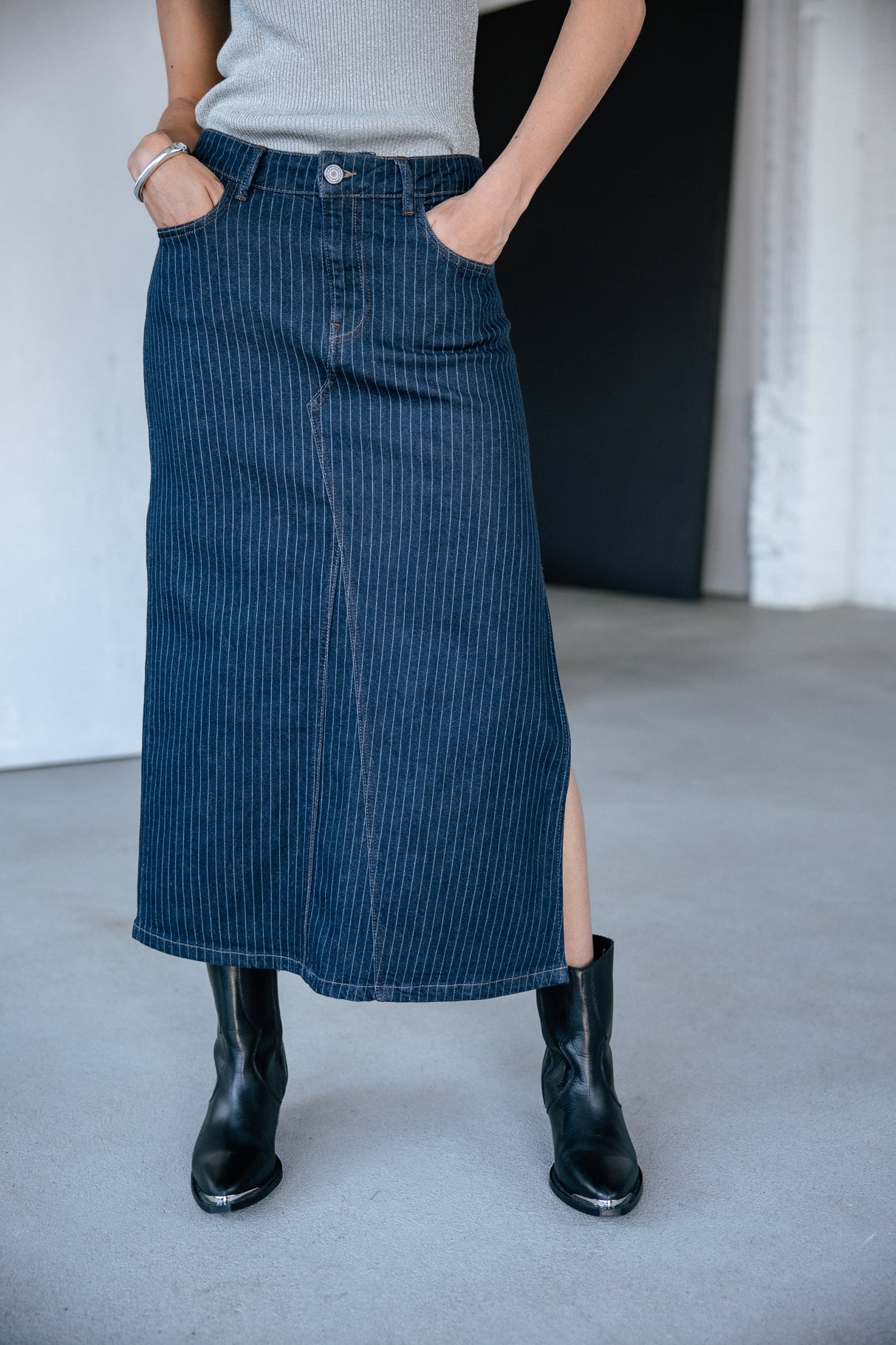 Jupe longue Femme Carla best laser | Freeman T. Porter