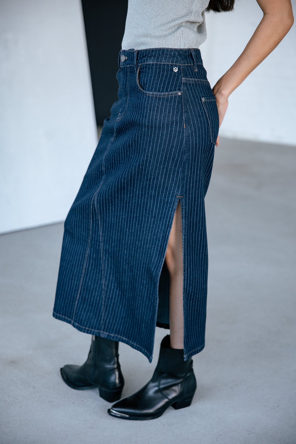 Jupe longue Femme Carla best laser | Freeman T. Porter
