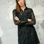 Robe chemise Femme Ressay Lace black | Freeman T. Porter