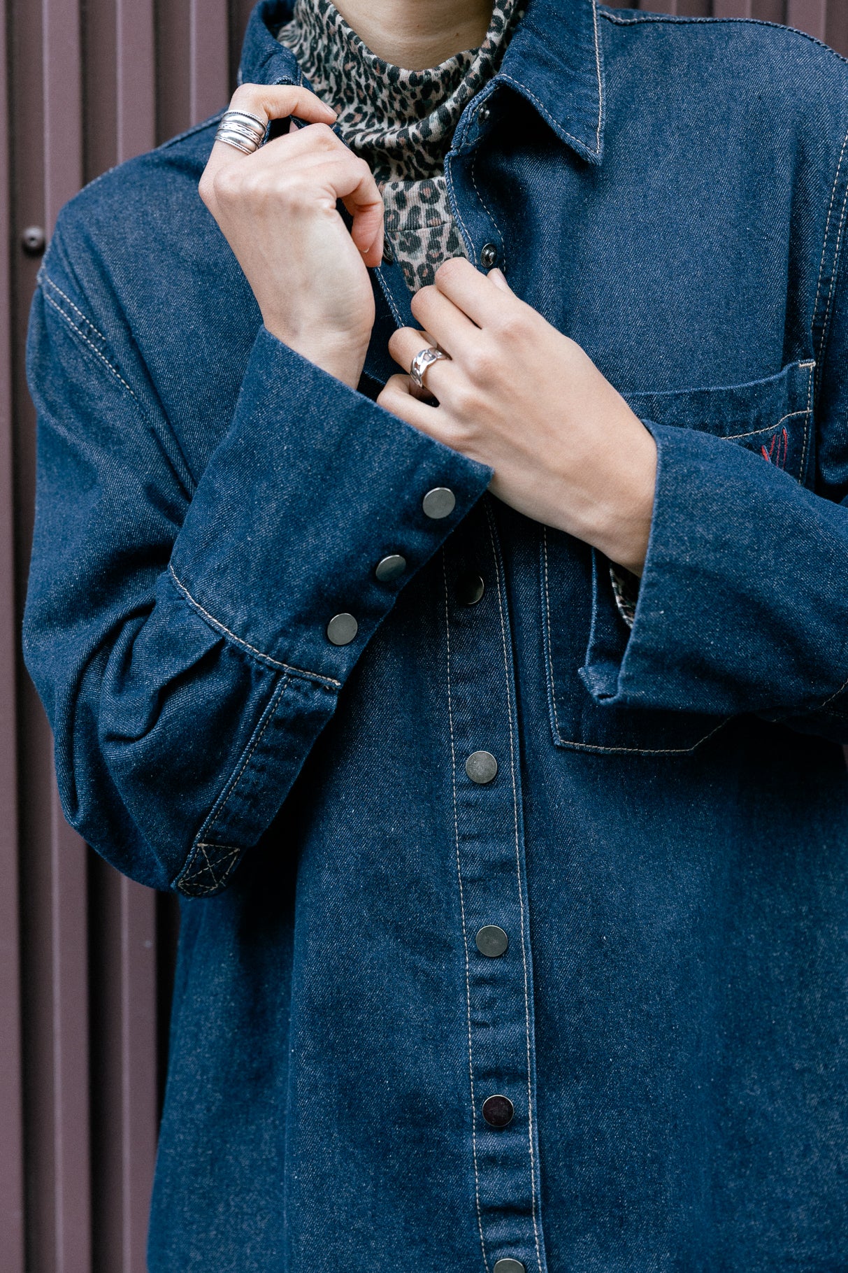 Robe chemise Femme Restine Denim joya blue | Freeman T. Porter