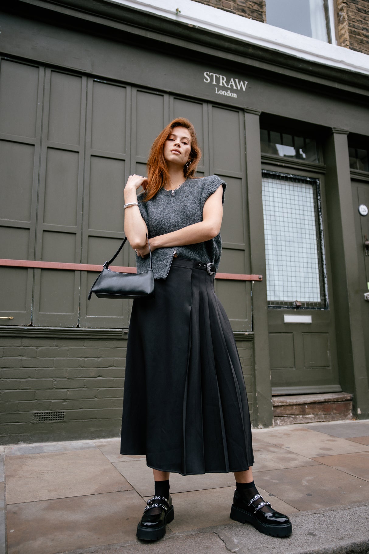 Jupe asymétrique Femme Jaylo Plain black | Freeman T. Porter