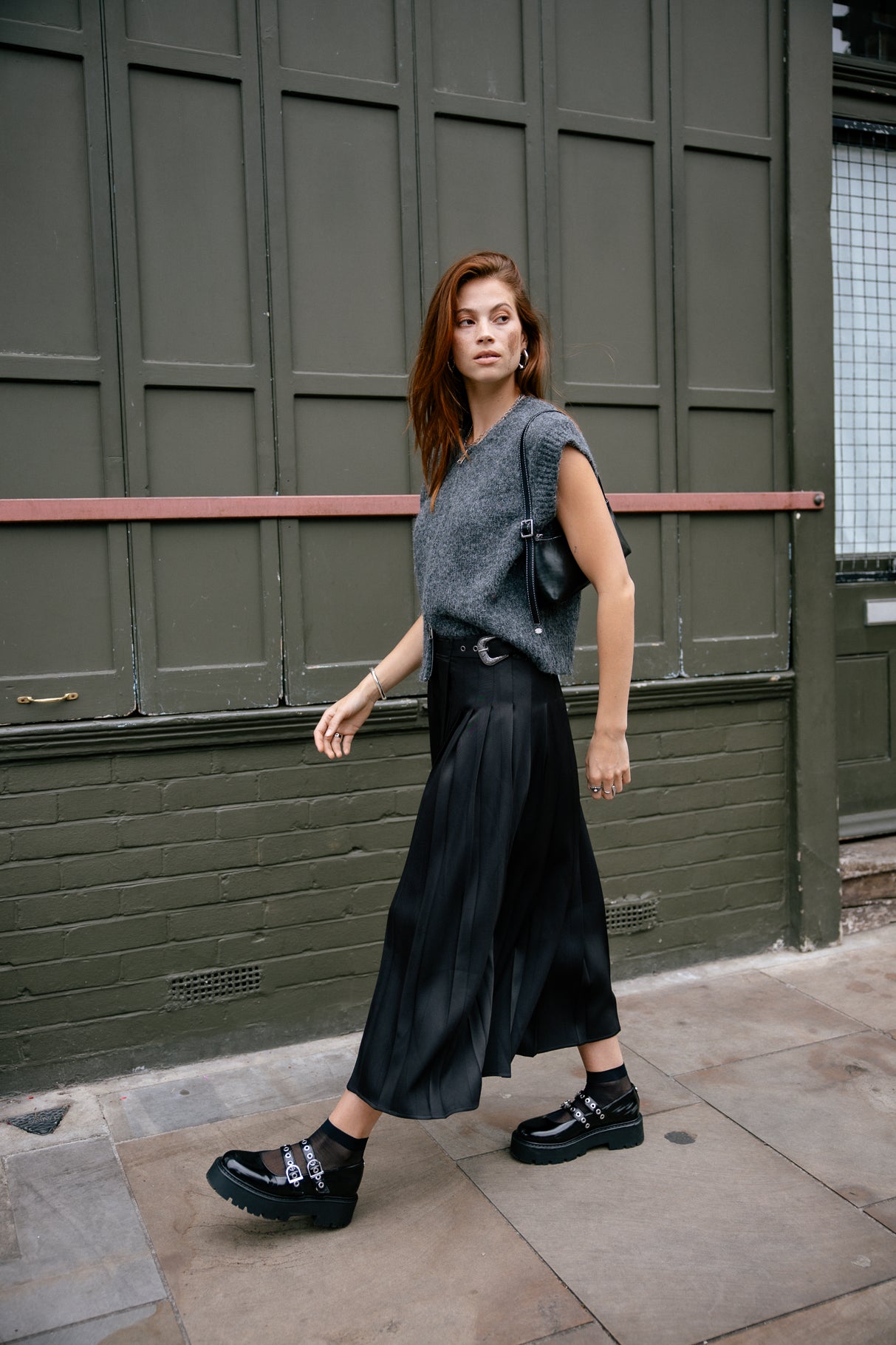 Jupe asymétrique Femme Jaylo Plain black | Freeman T. Porter