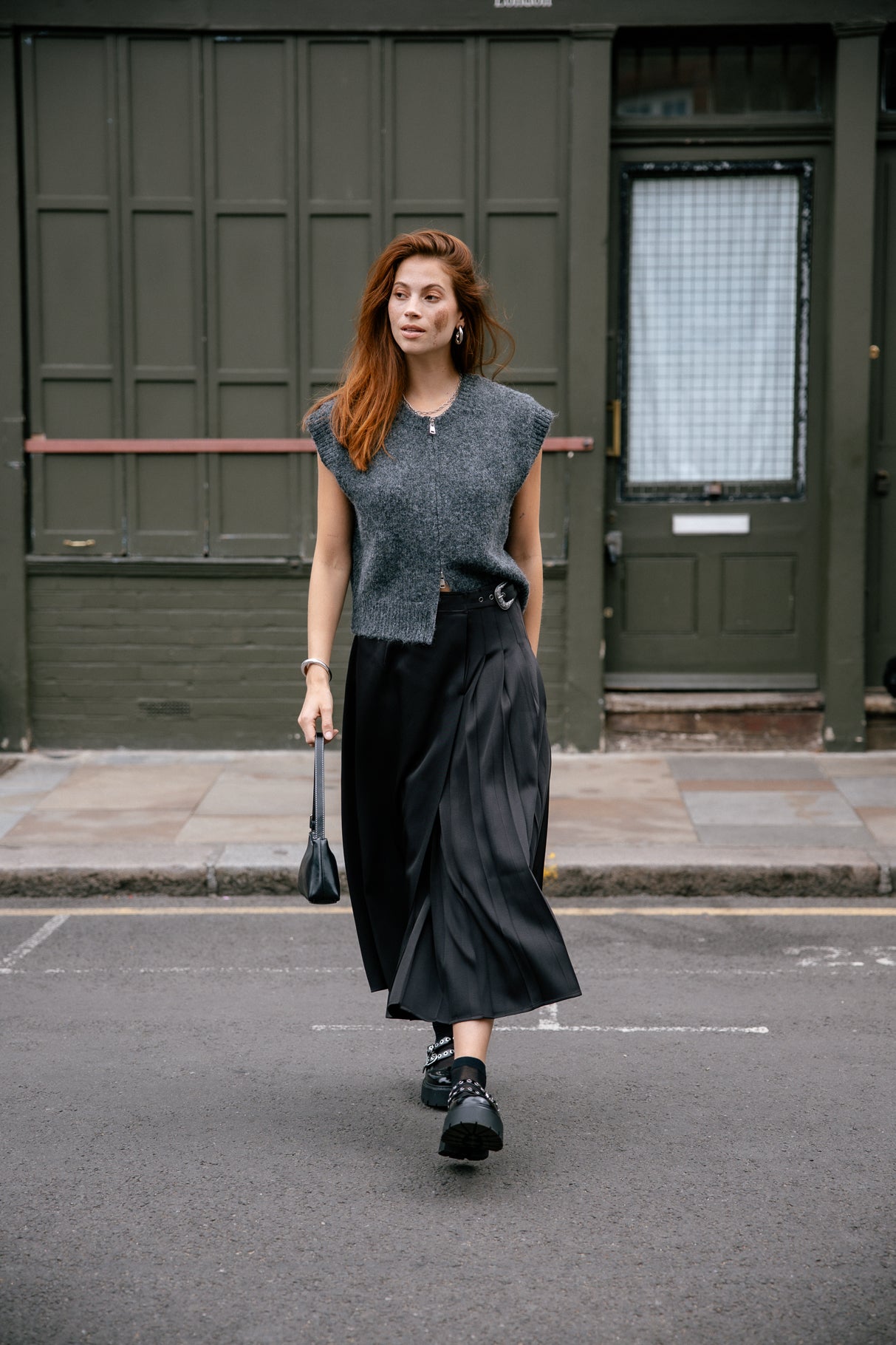 Jupe asymétrique Femme Jaylo Plain black | Freeman T. Porter