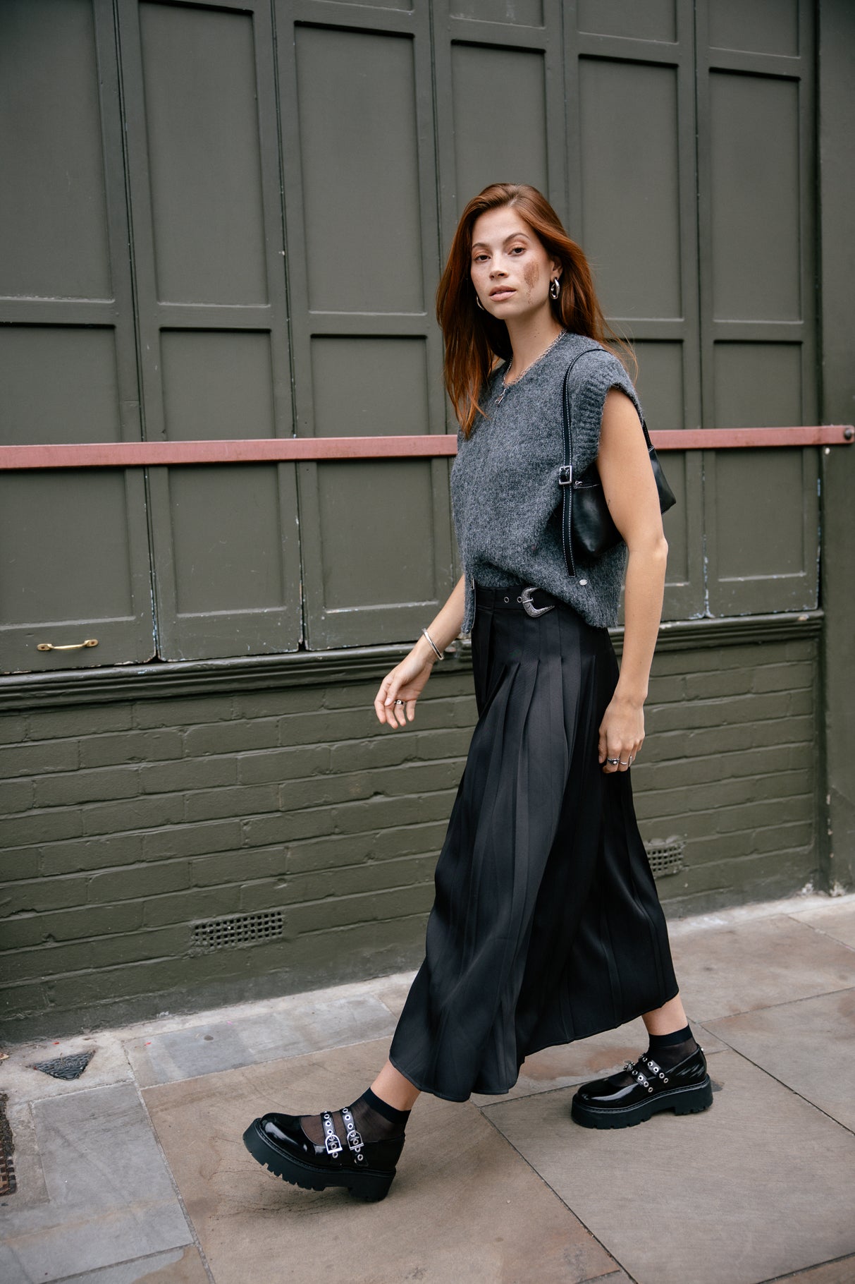 Jupe asymétrique Femme Jaylo Plain black | Freeman T. Porter