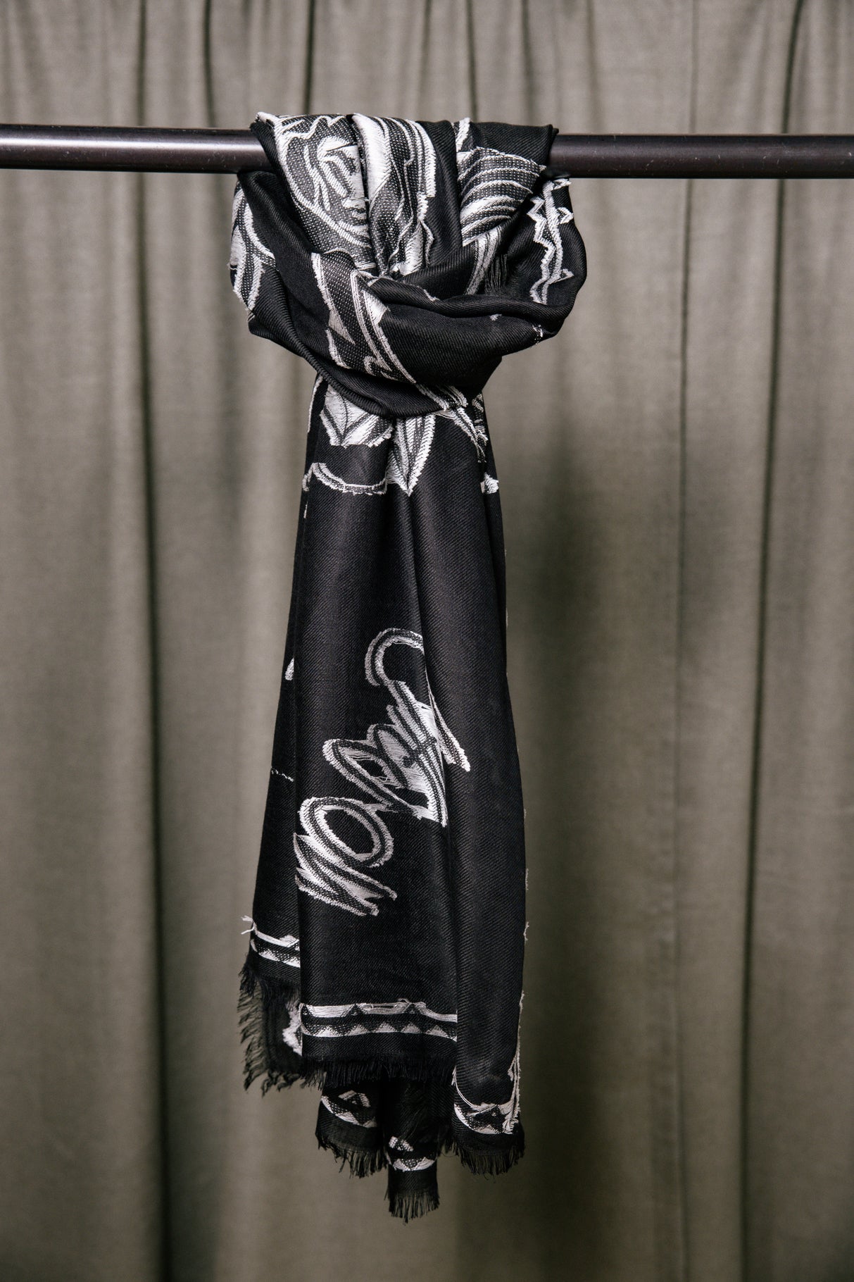 Scarf  Women Astra Draw black | Freeman T. Porter