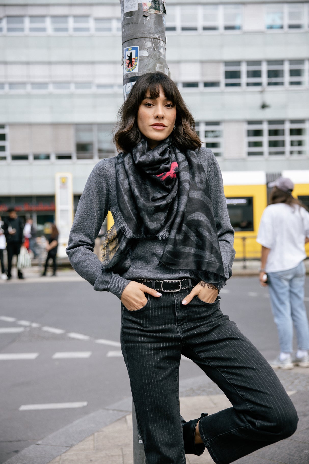 Écharpe  Femme Astra Leo black | Freeman T. Porter