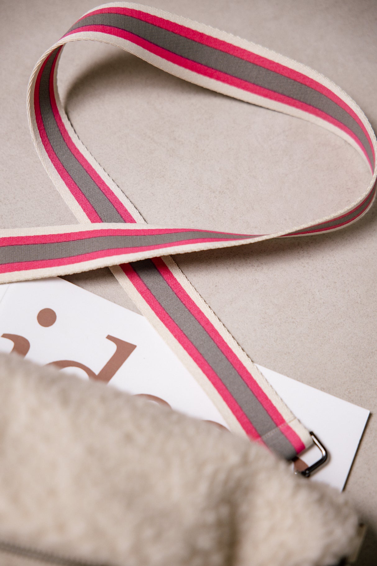 Sac banane Femme Bea Sherpa XL ecru | Freeman T. Porter