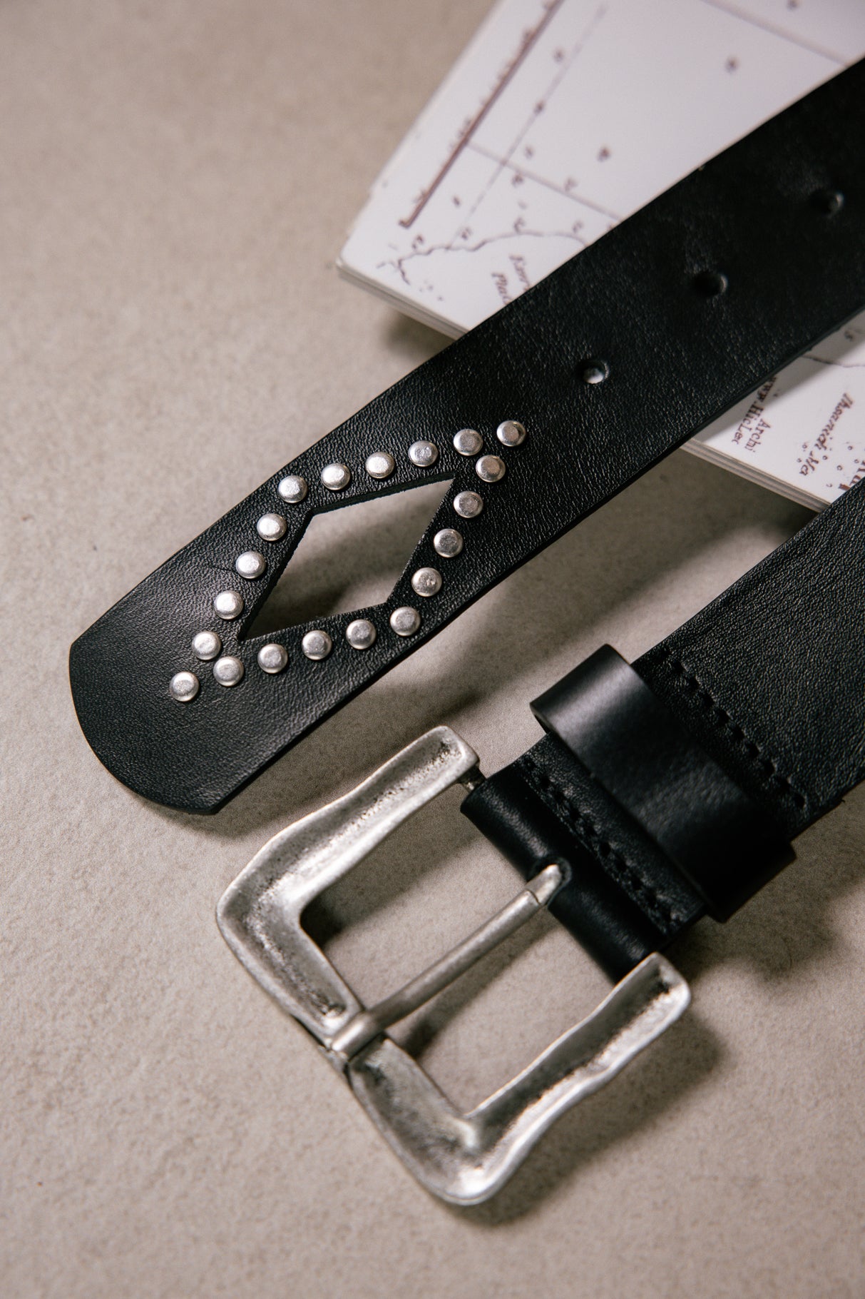 Ceinture en cuir Femme Losane black | Freeman T. Porter