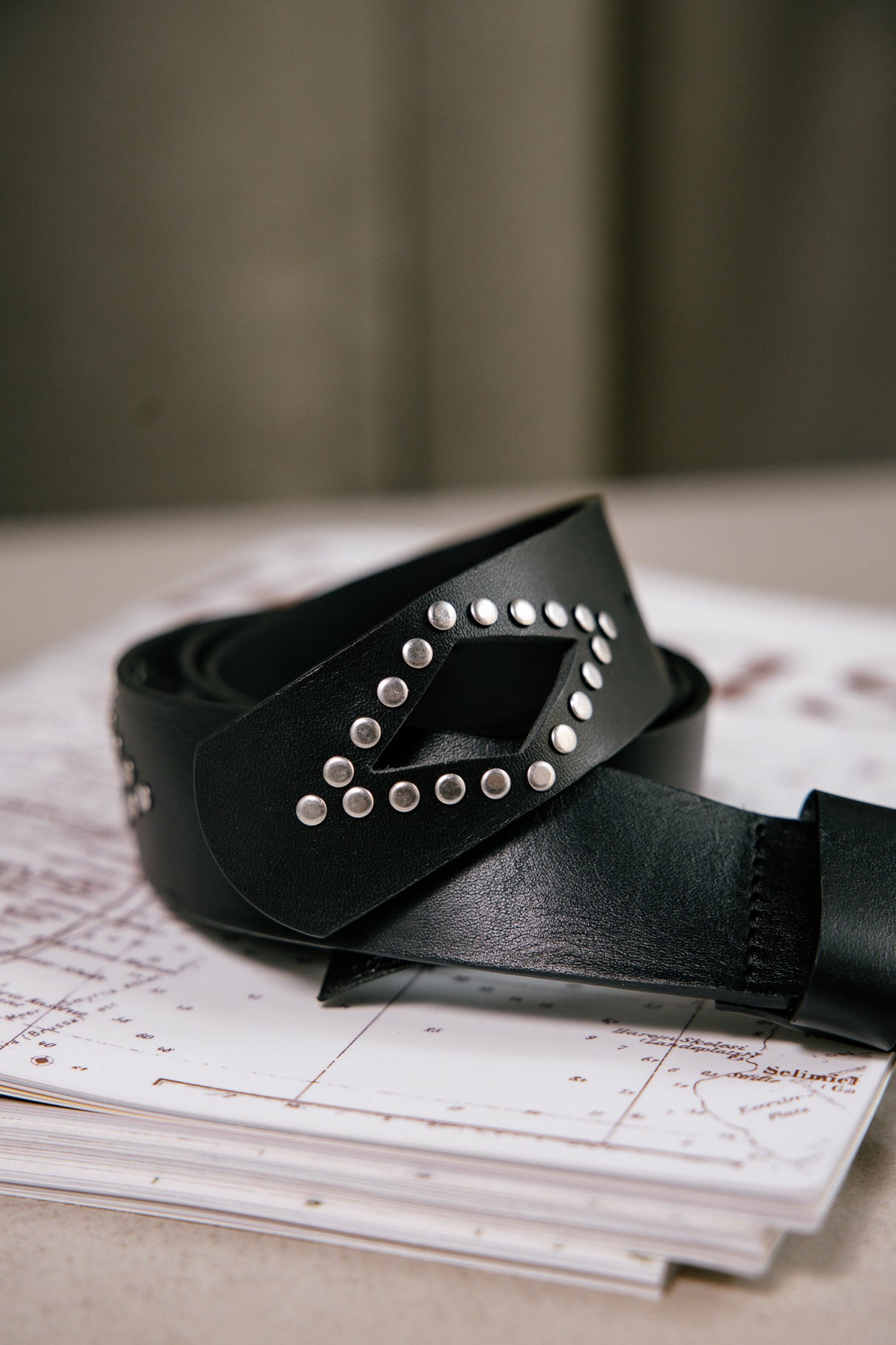 Ceinture en cuir Femme Losane black | Freeman T. Porter